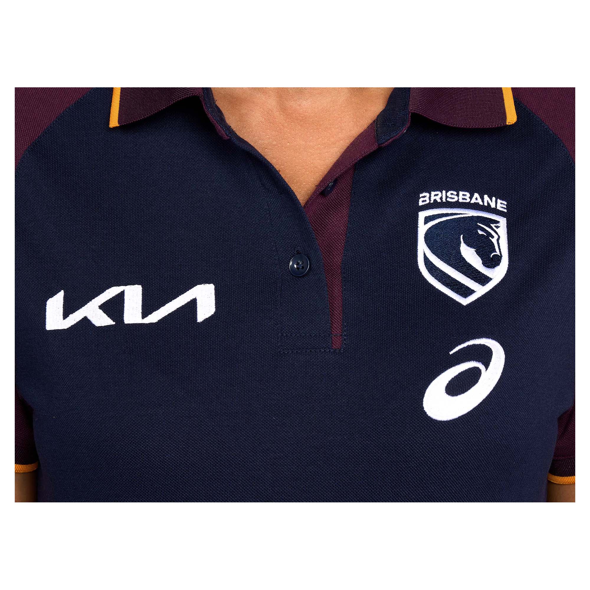 Women's NRL Brisbane Broncos 2026 Team Polo - Image 5