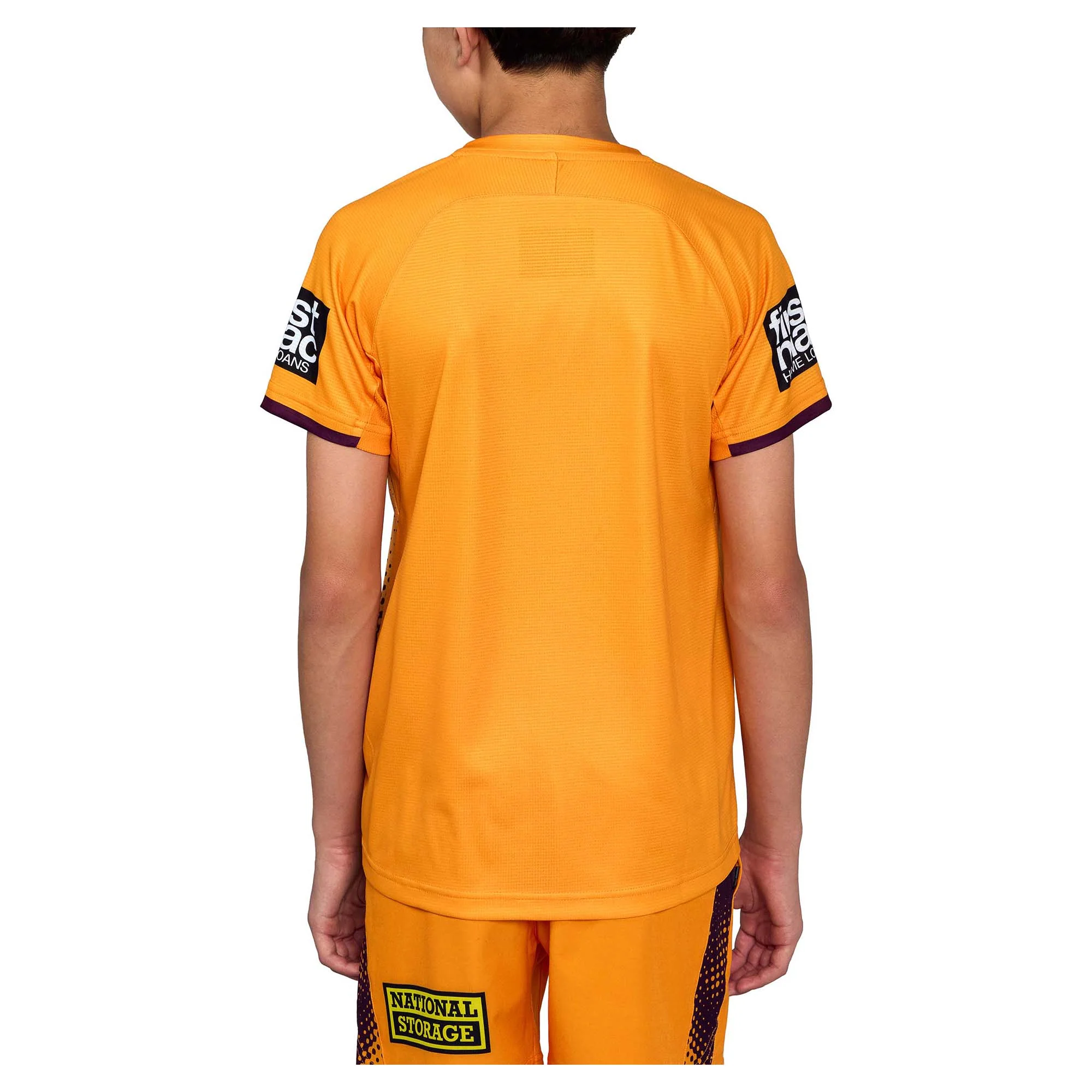 Junior's NRL Brisbane Broncos 2026 Short Sleeve Training Tee - Image 4