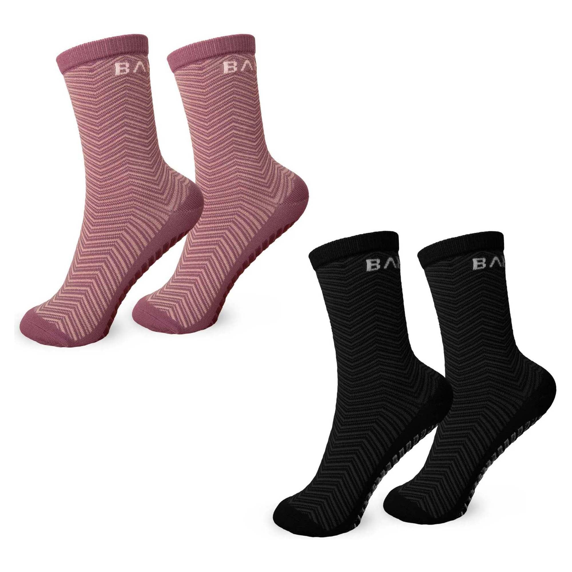 Studio Grippy Crew Socks (2 Pack)