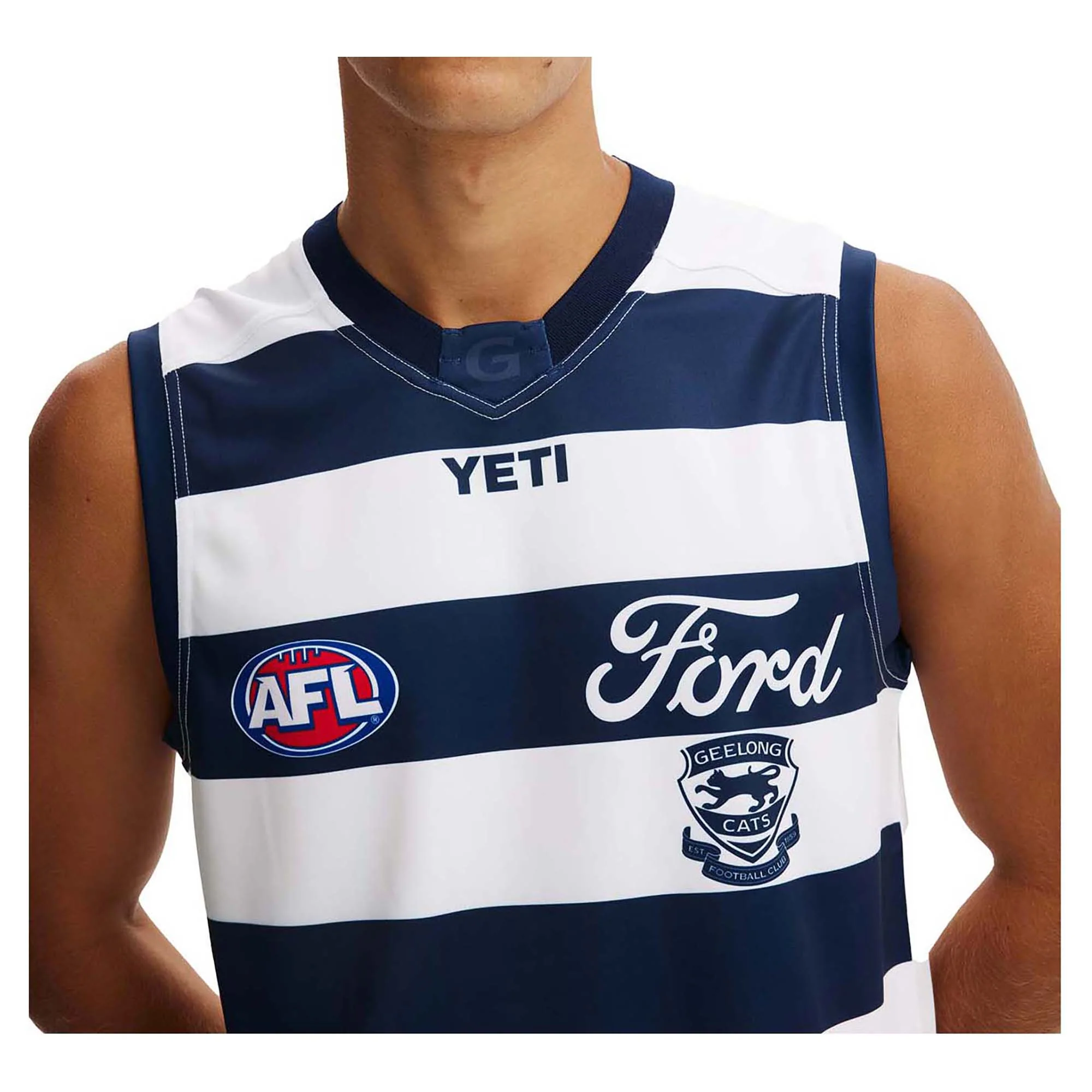 Junior's AFL Geelong Cats Football Club 2026 Retail Home Jersey - Image 3