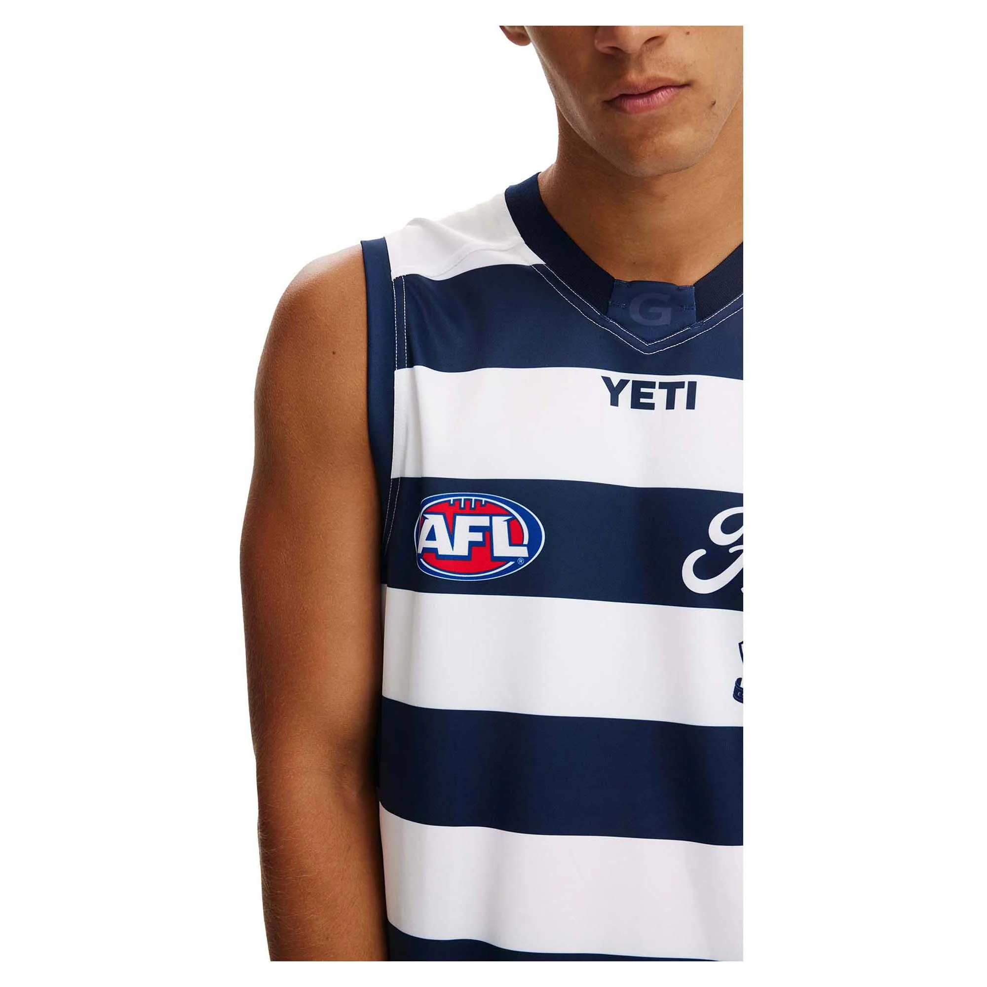 Junior's AFL Geelong Cats Football Club 2026 Retail Home Jersey - Image 4