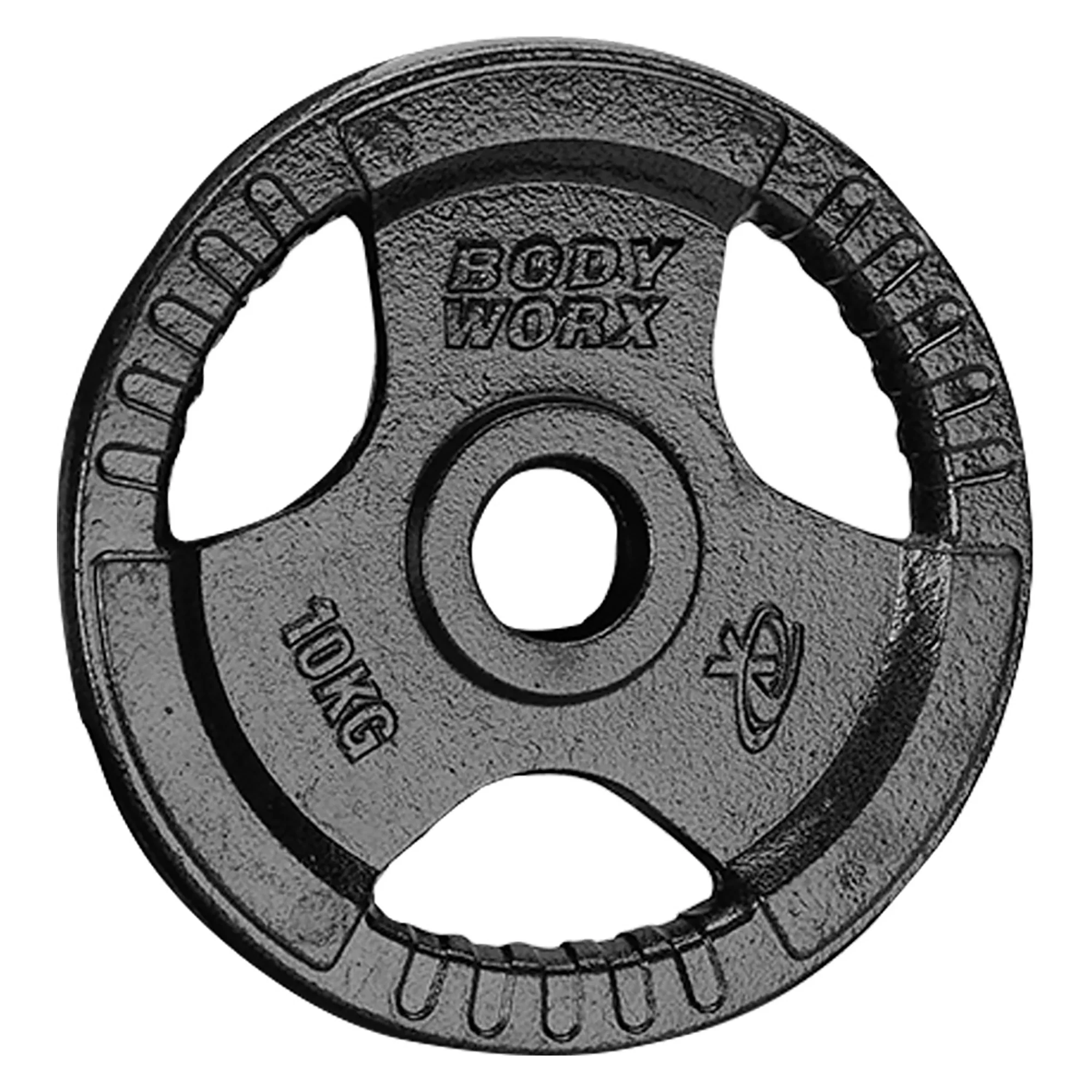 10kg Olympic 3 Hole Ezy Grip Weight Plate