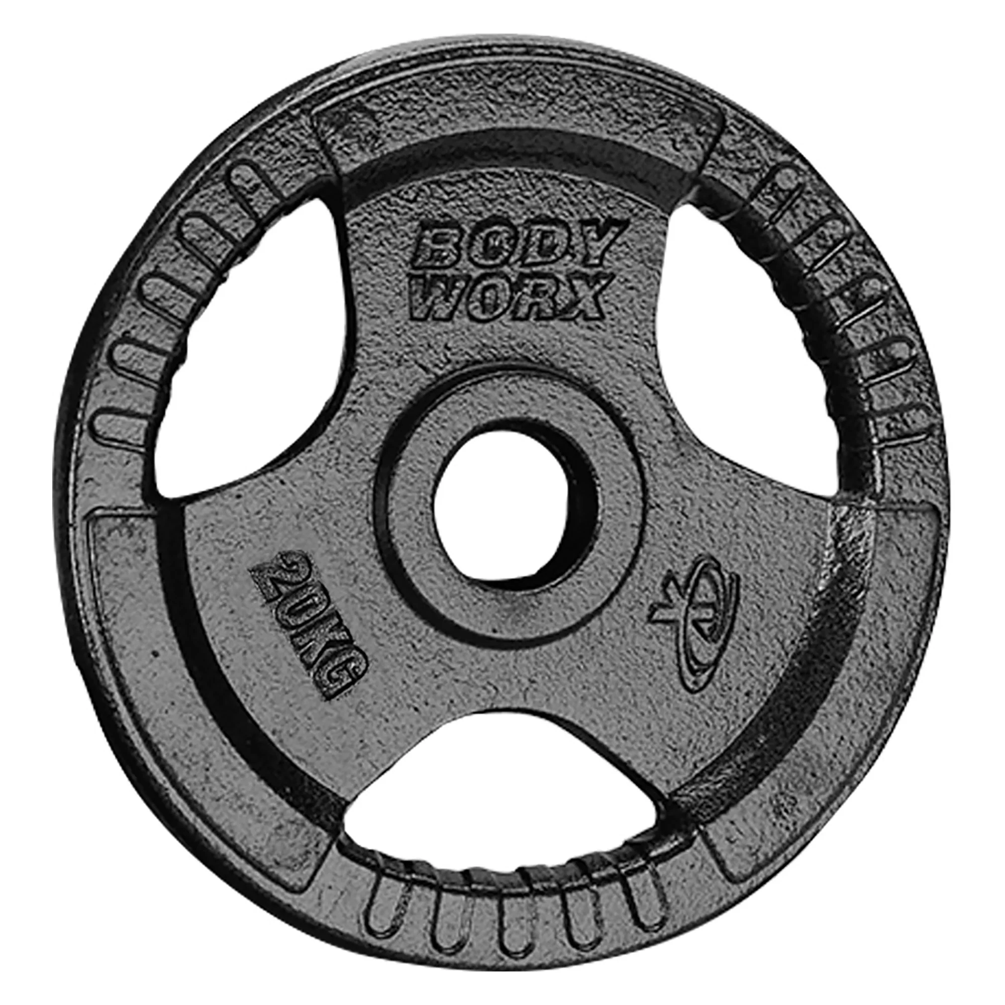 20kg Olympic 3 Hole Ezy Grip Weight Plate