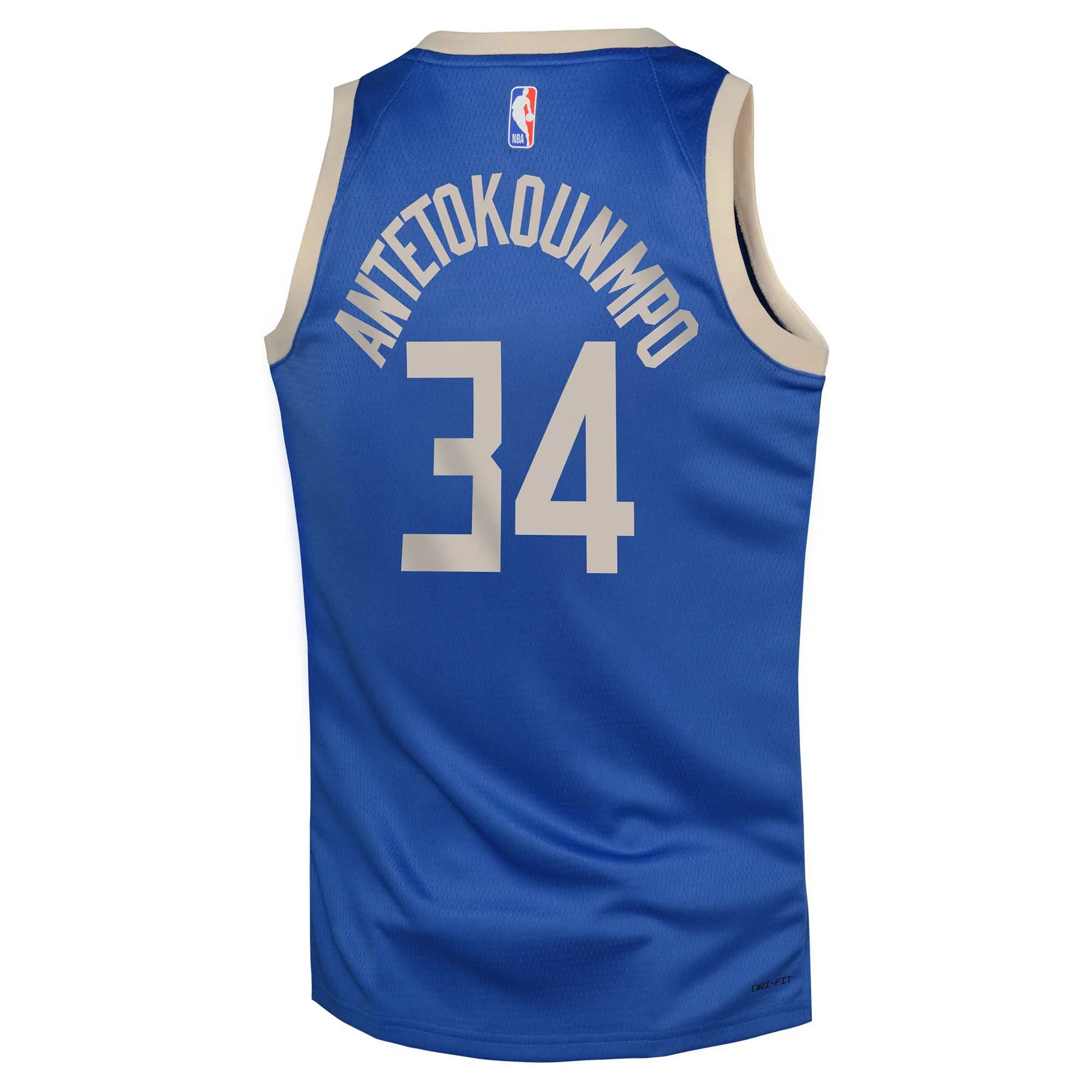 Junior's NBA Milwaukee Bucks Giannis Antetokounmpo 2024/25 City Edition Swingman Jersey - Image 3