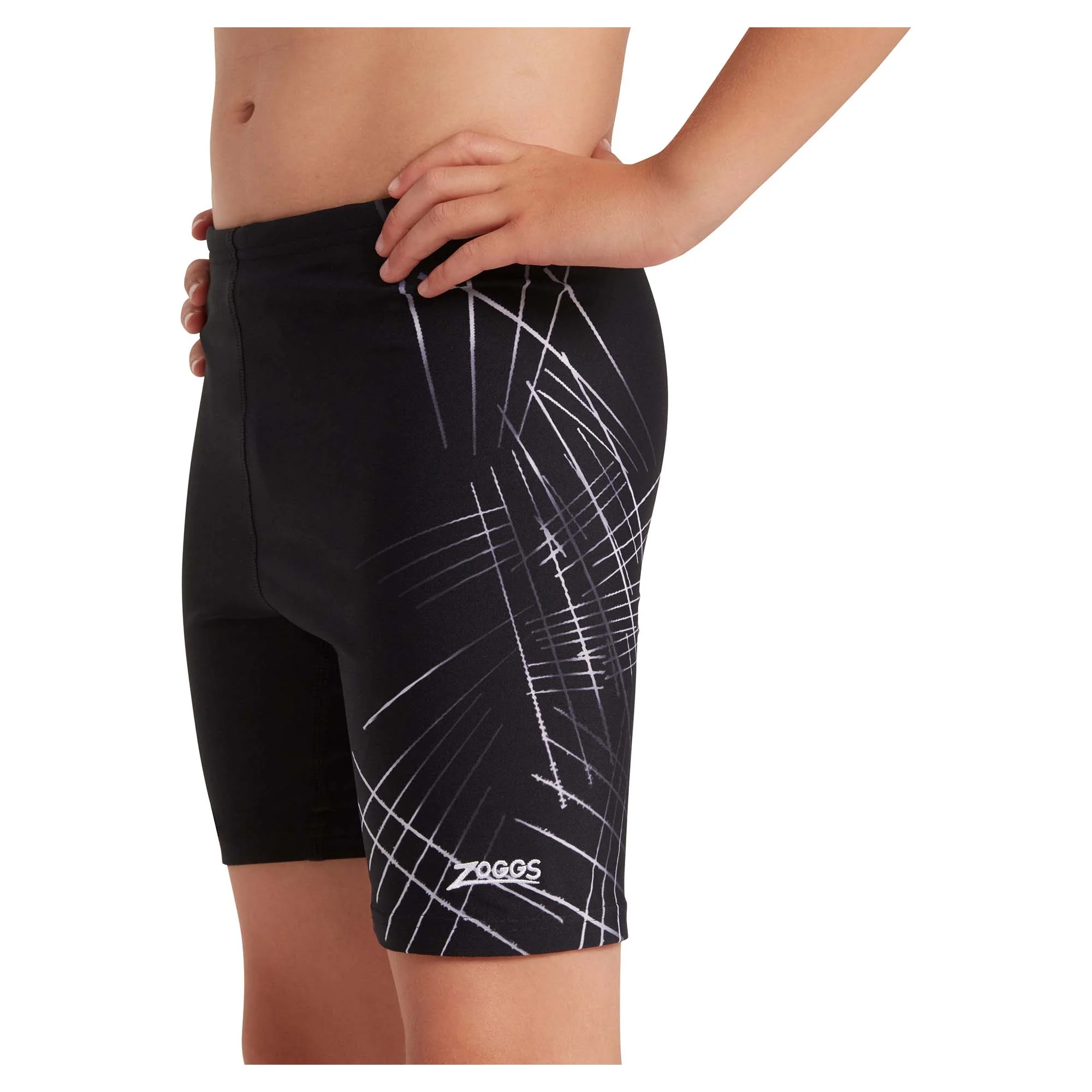 Boy's Etch Mid Jammer Swim Shorts - Image 3