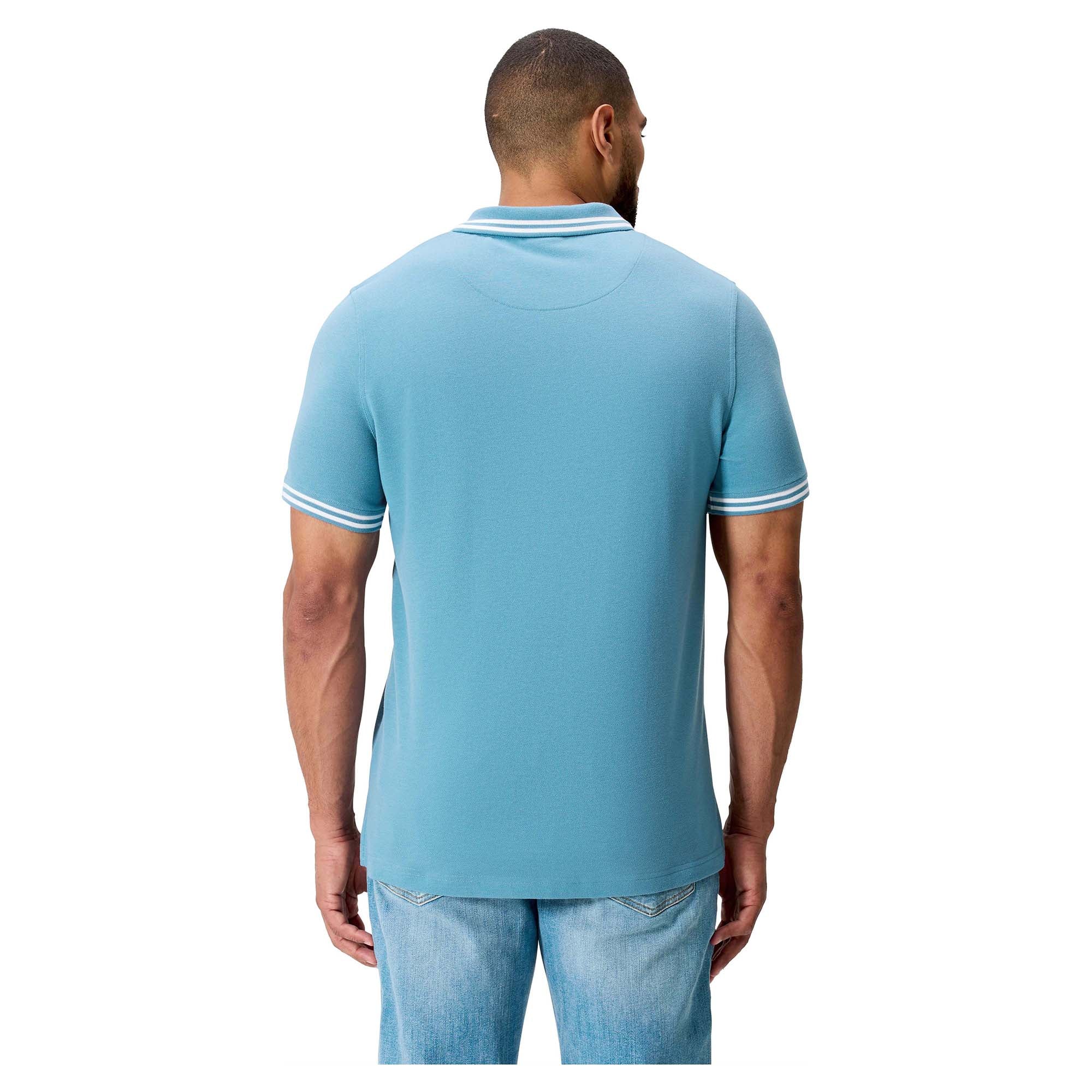 Men's Solid Dye Polo - Image 2