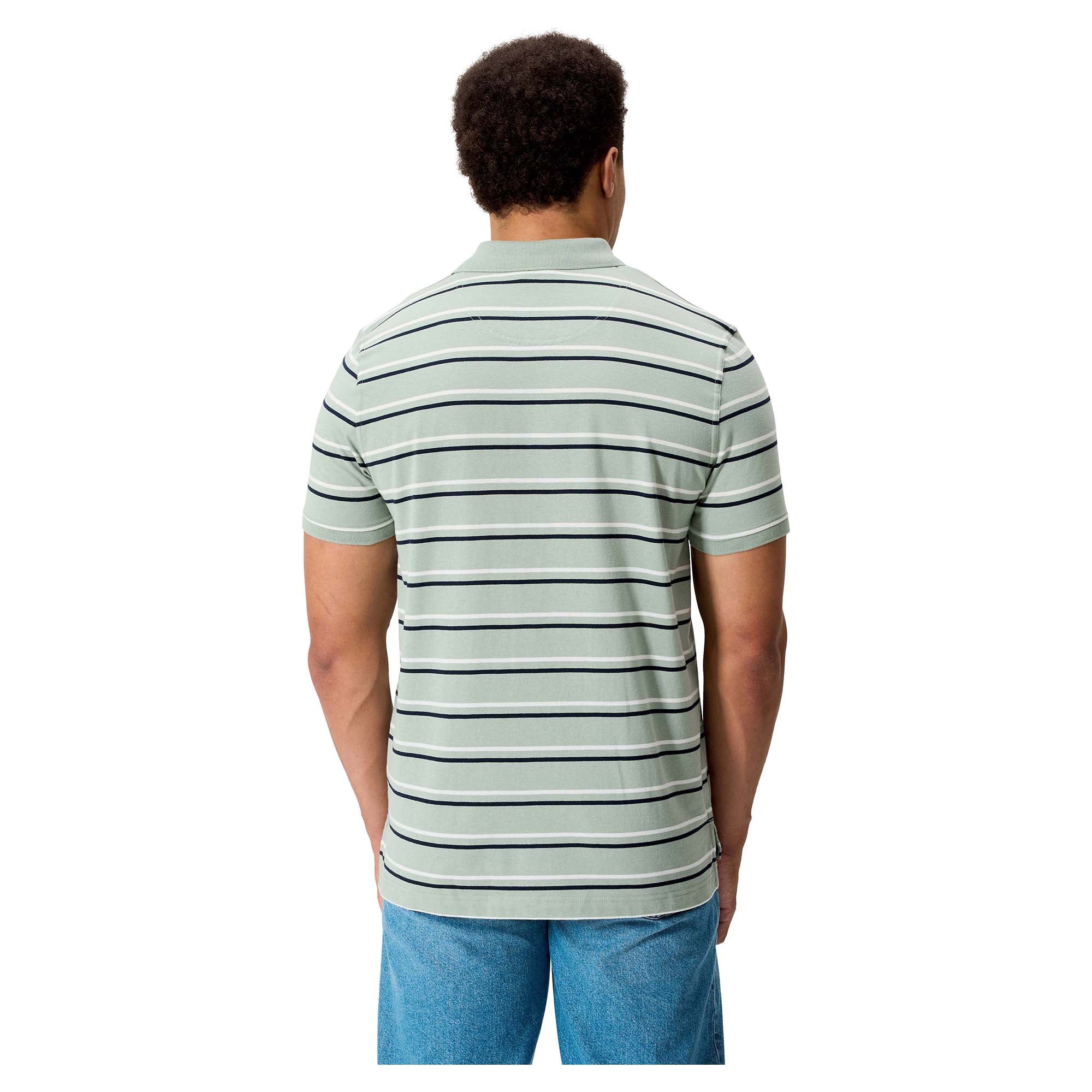 Men's Yarn Dye Stripe Polo - Image 2