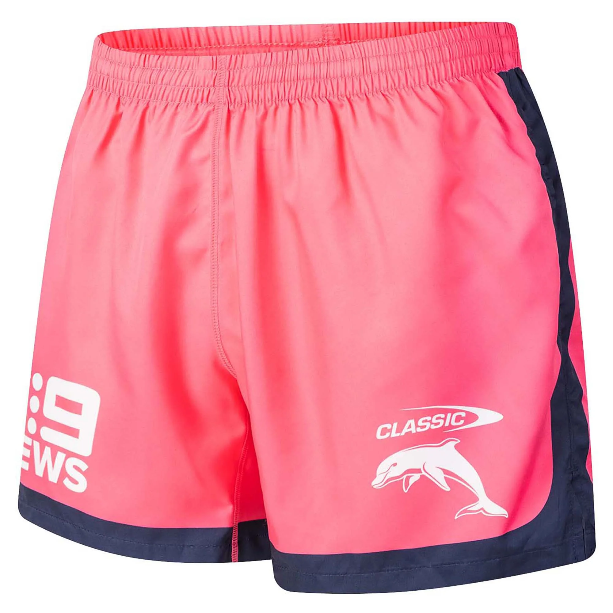 Junior's NRL Redcliffe Dolphins 2026 Performance Gym Shorts - Image 3