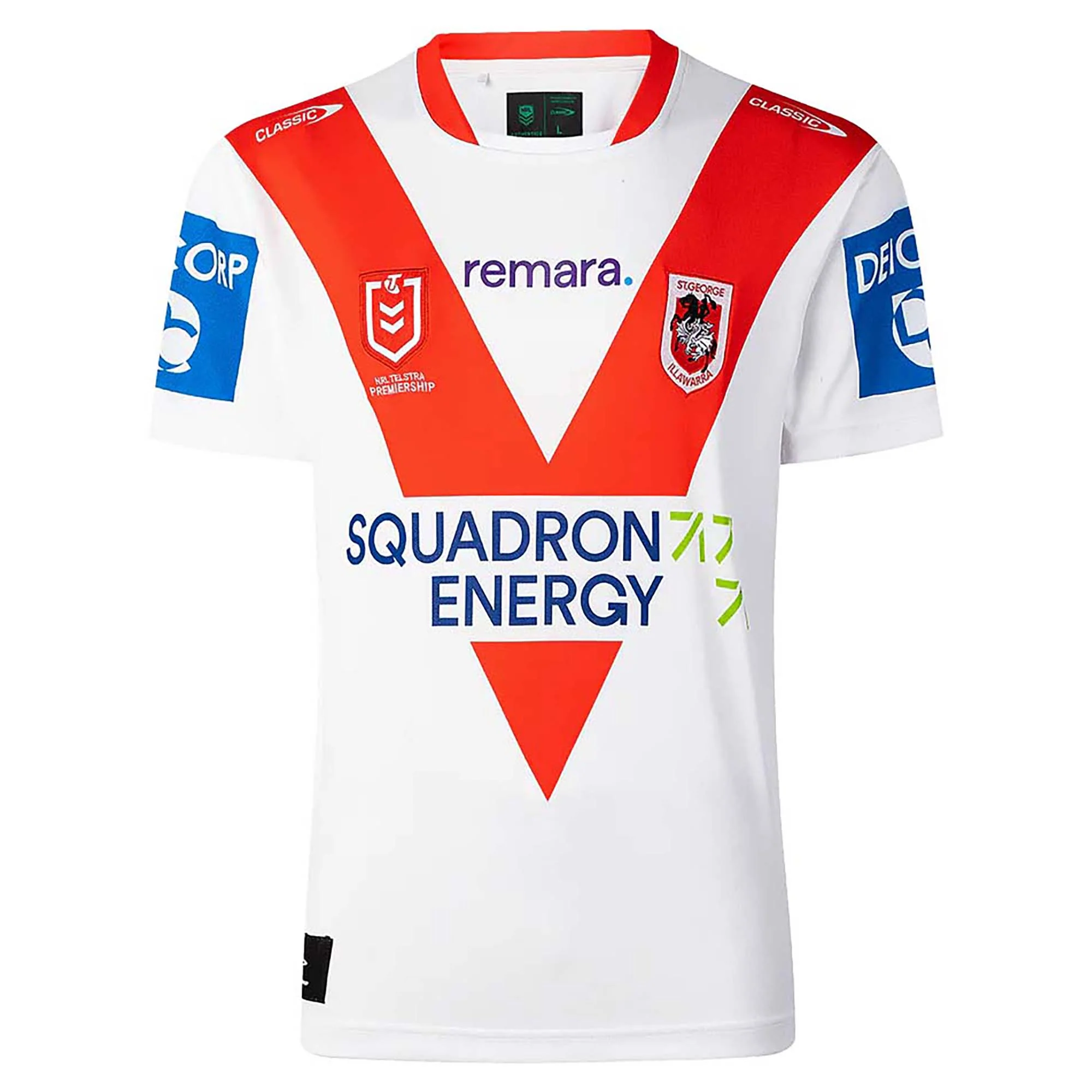 Men's NRL St. George Illawarra Dragons 2026 Home Jersey