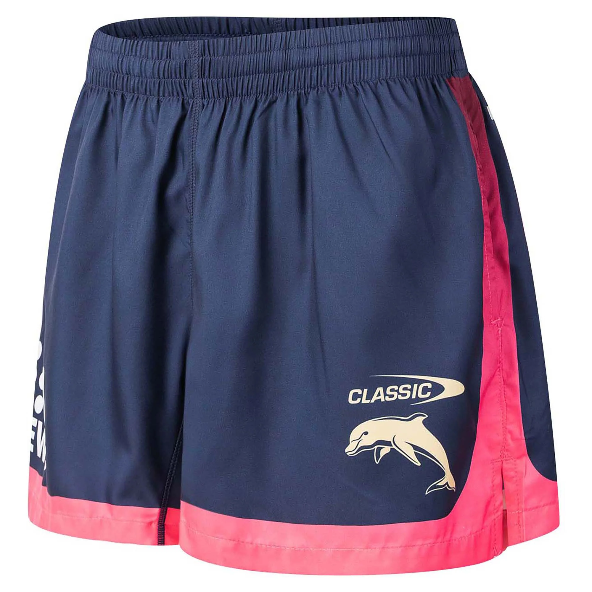 Women's NRL Redcliffe Dolphins 2026 Gym Shorts - Image 3