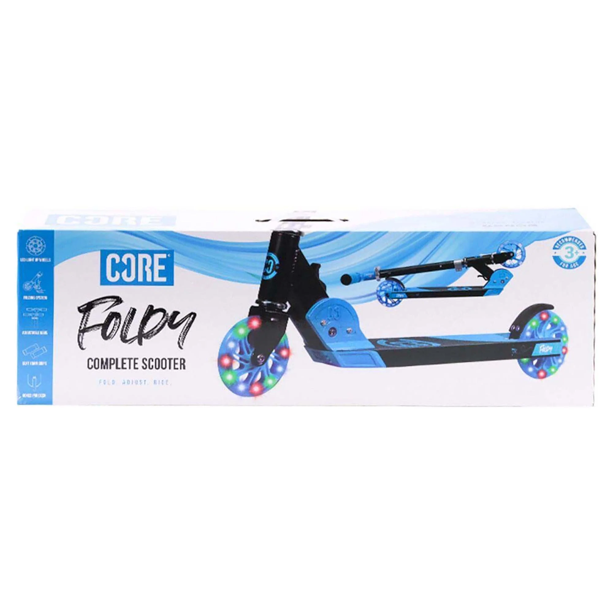 Kid's LED Wheels Foldy Scooter - Image 5