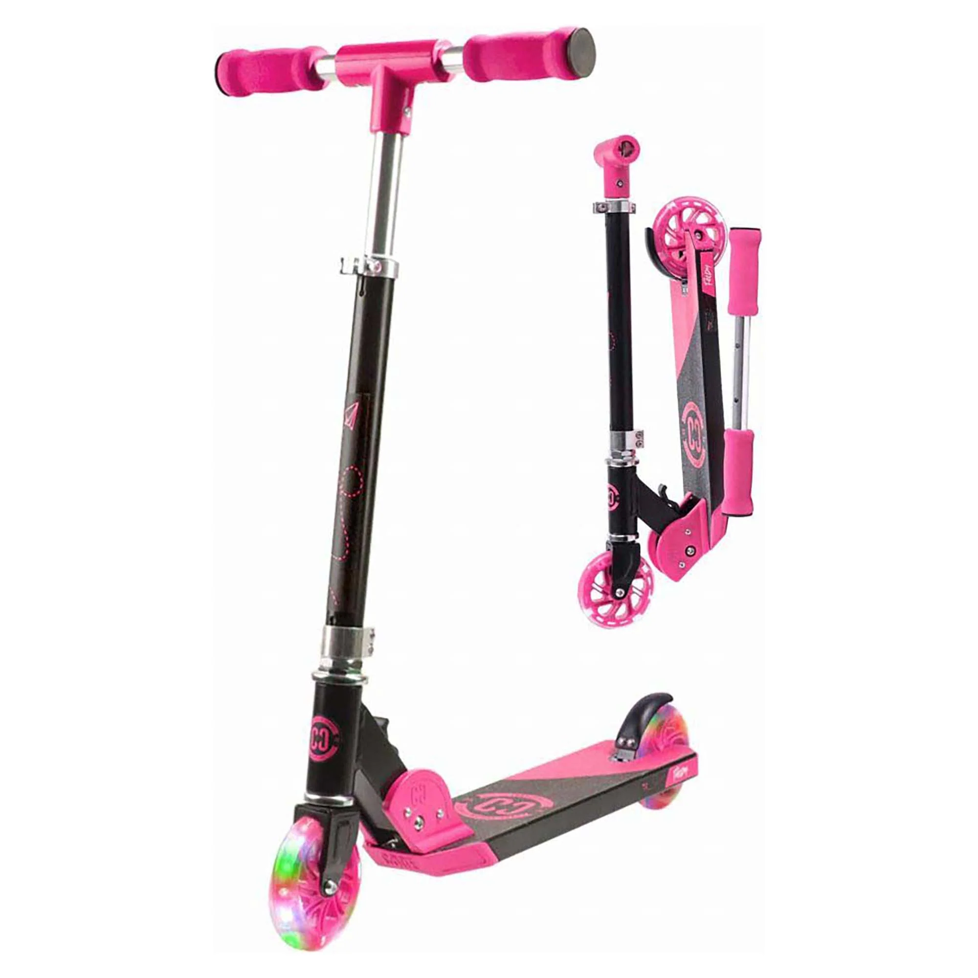 Kid's LED Wheels Foldy Scooter