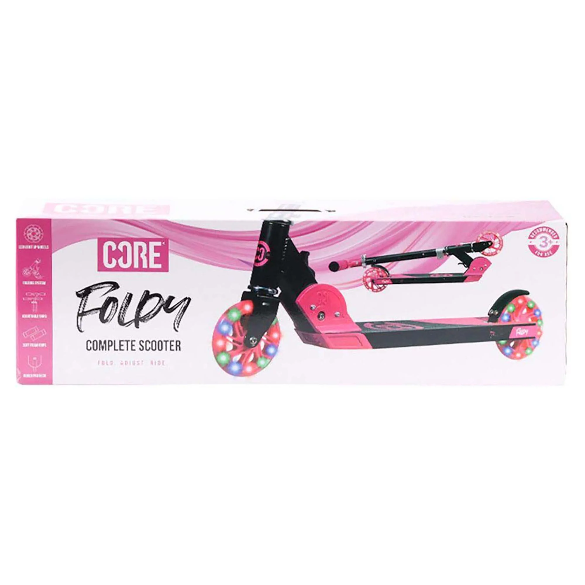 Kid's LED Wheels Foldy Scooter - Image 6