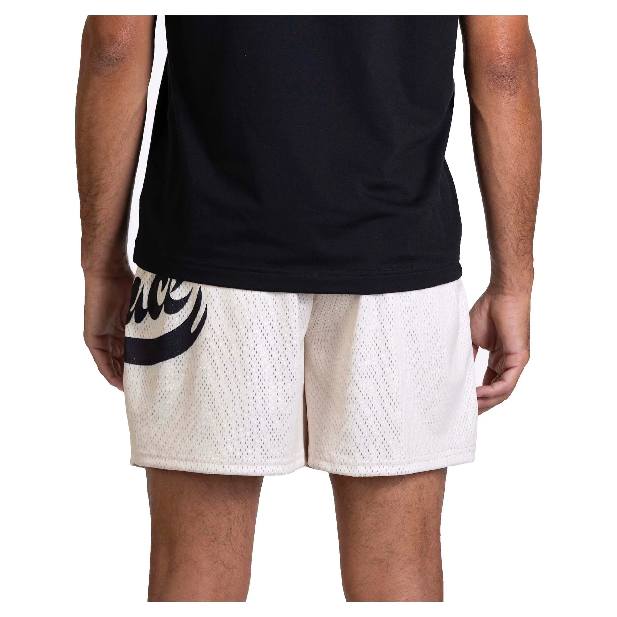 Men's Mesh Cursive Shorts - Image 2