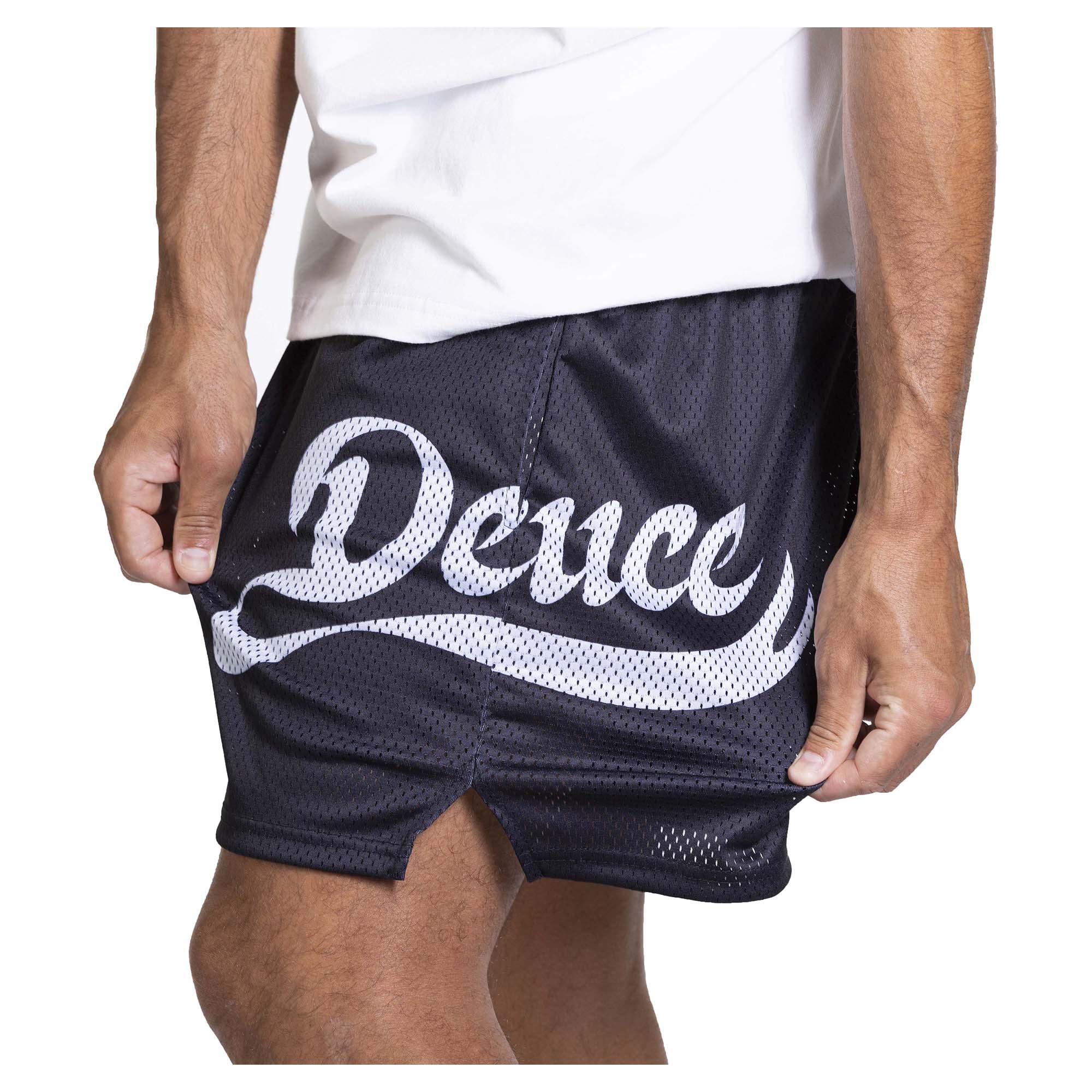 Men's Mesh Cursive Shorts - Image 3