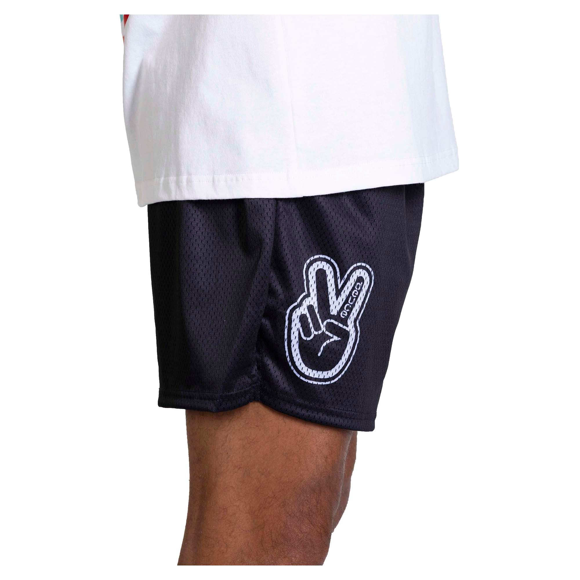 Men's Mesh Cursive Shorts - Image 4