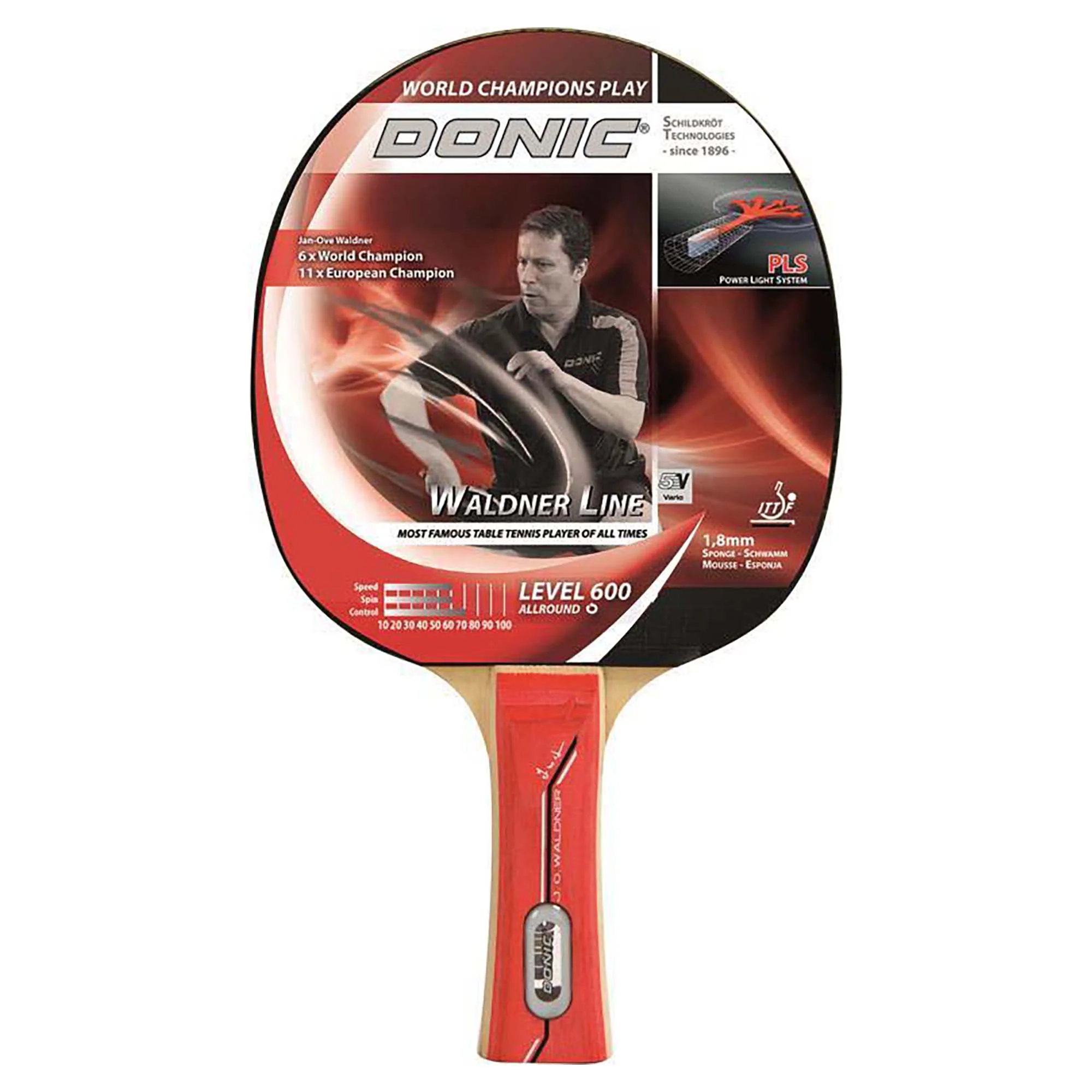 Waldner 600 Table Tennis Bat