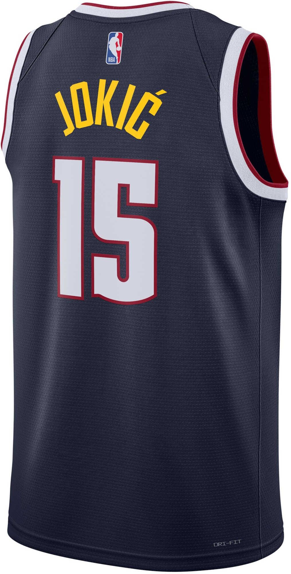 Men's NBA Denver Nuggets Nikola Jokic 2025/26 Icon Edition Swingman Jersey - Image 2
