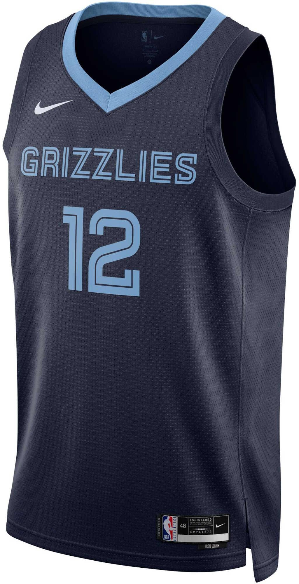 Men's NBA Memphis Grizzlies Ja Morant 2025/26 Icon Edition Swingman Jersey