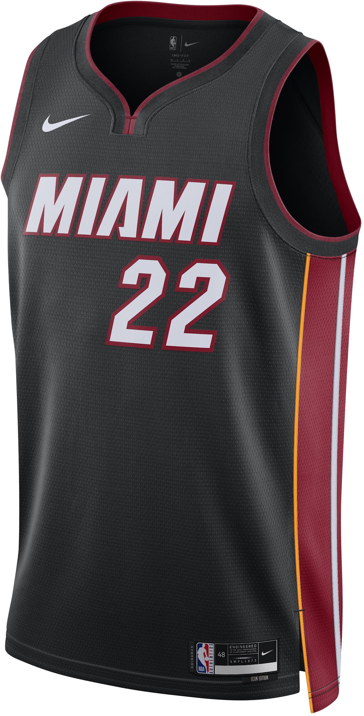 Men's NBA Miami Heat Jimmy Butler 2024/25 Icon Edition Swingman Jersey