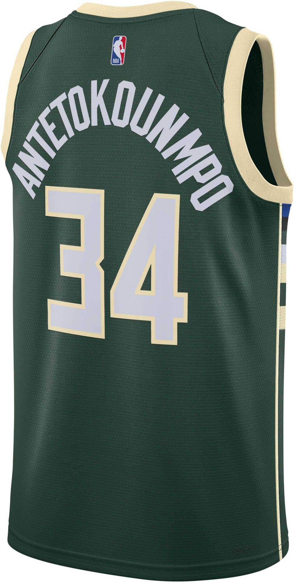 Men's NBA Milwaukee Bucks Giannis Antetokounmpo 2025/26 Icon Edition Swingman Jersey - Image 3