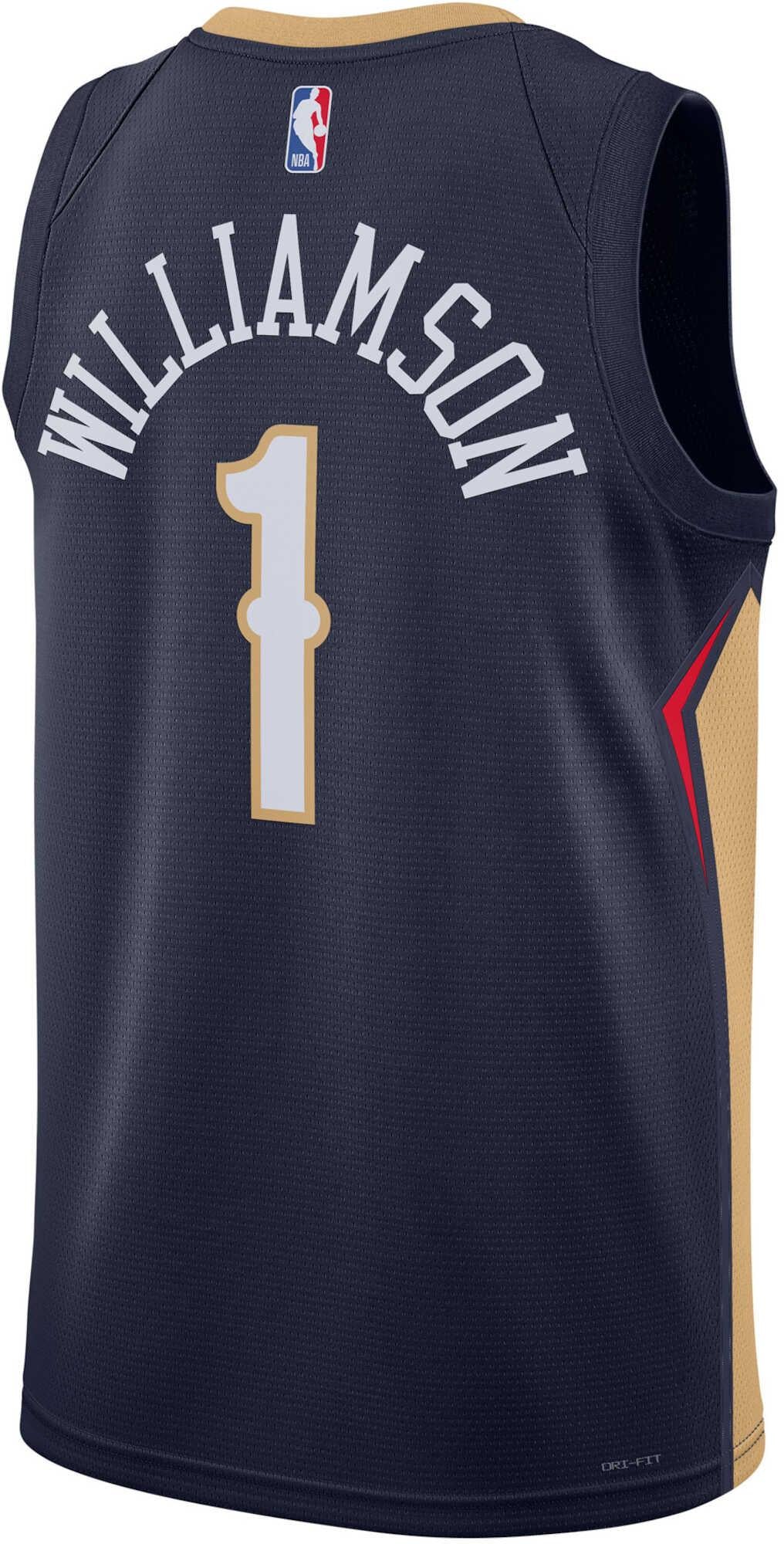 Men's NBA New Orleans Pelicans Zion Williamson Icon Edition Swingman Jersey - Image 2