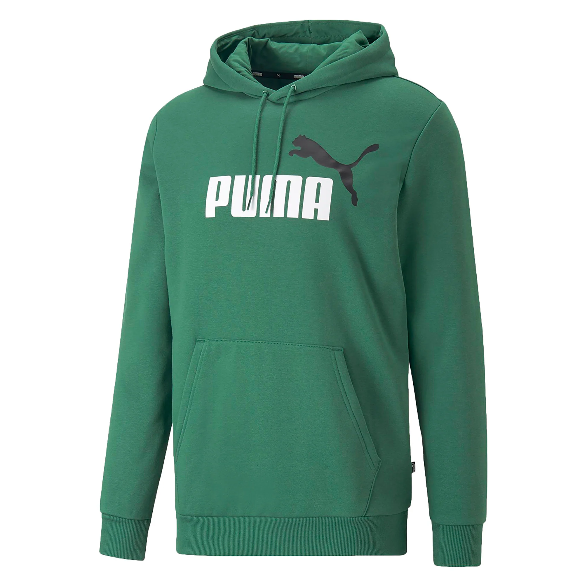 Men's Essentials+ 2 Coloured Big Logo Fleece Hoodie - Image 5