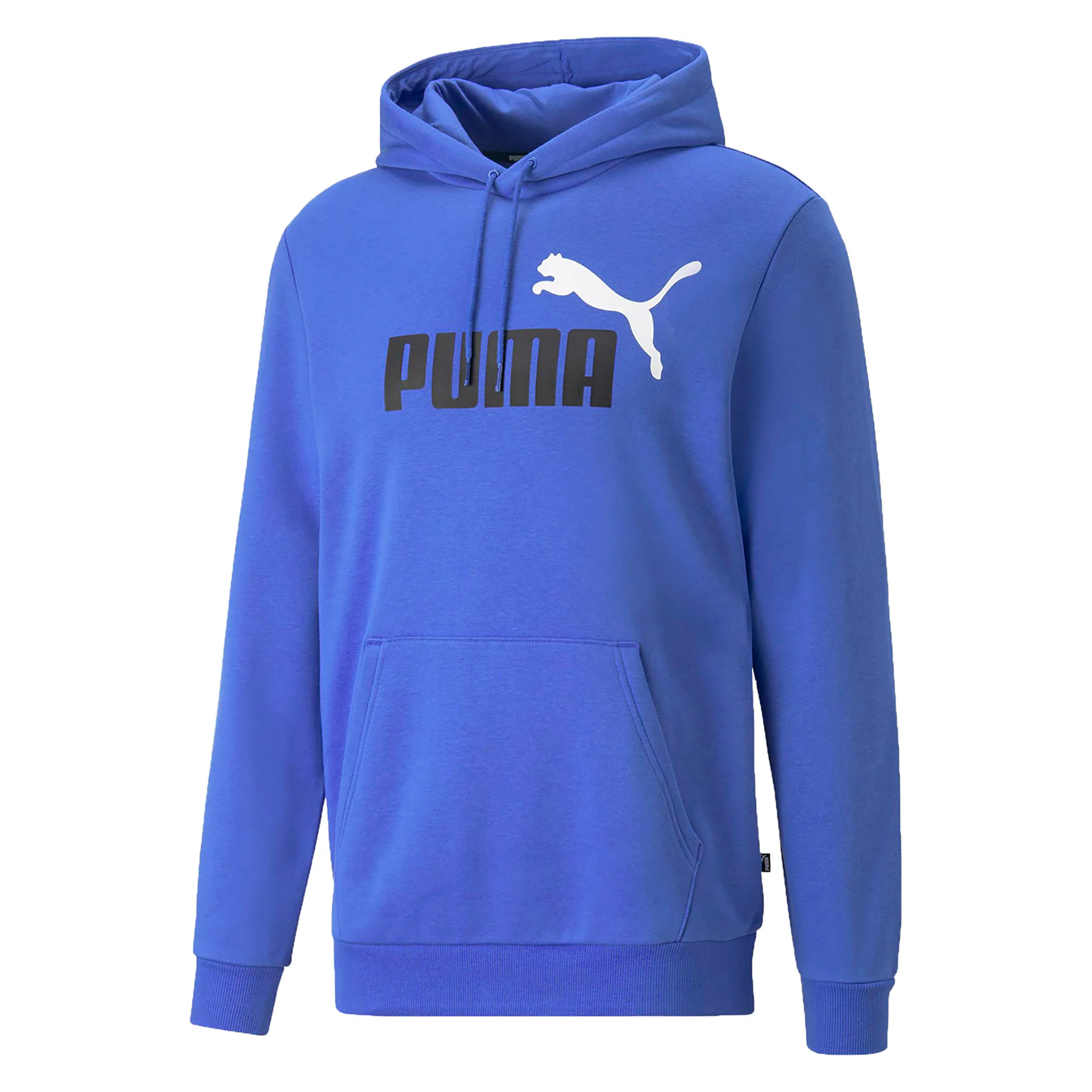 Men's Essentials+ 2 Coloured Big Logo Fleece Hoodie - Image 5
