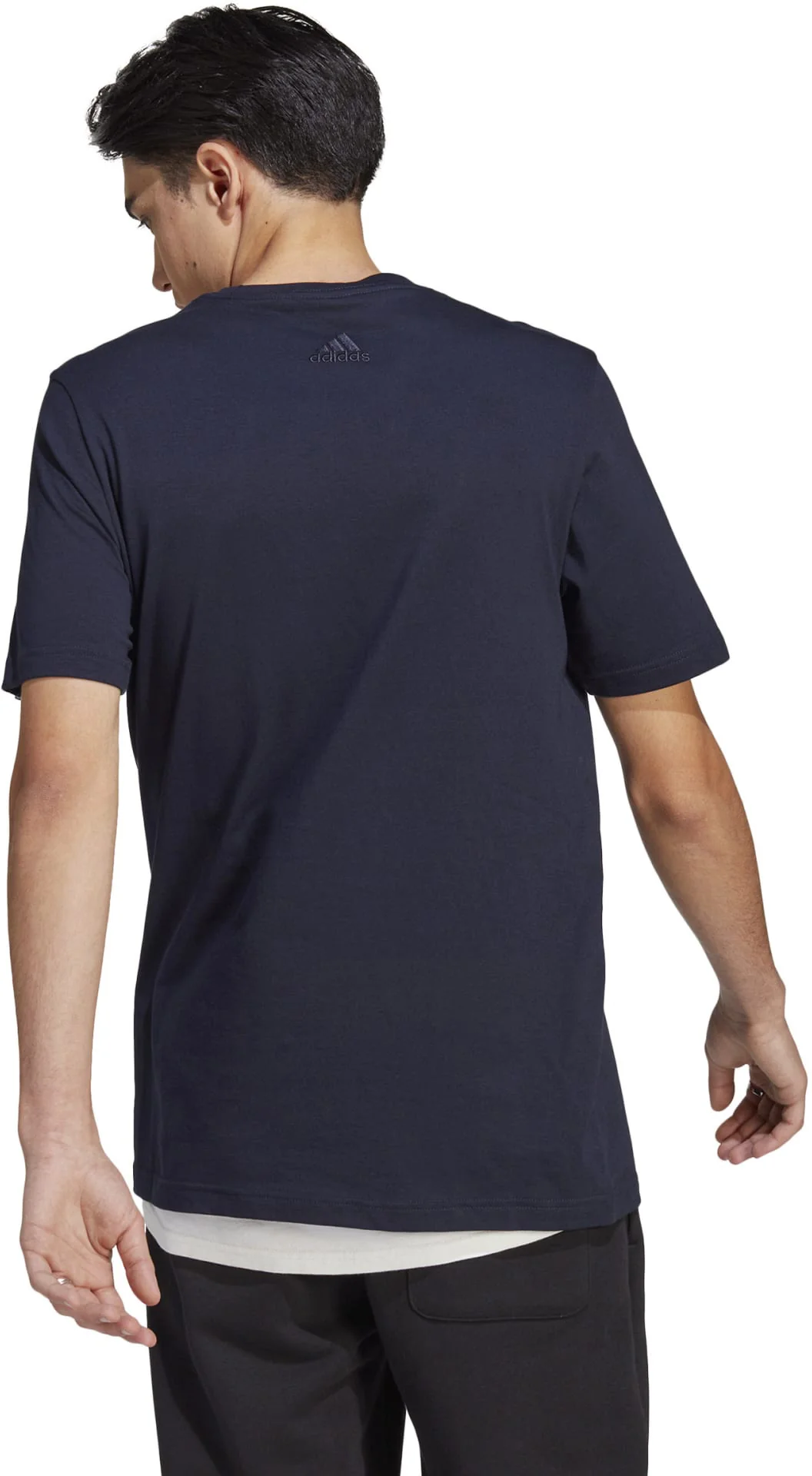 Men's Essentials Single Jersey Linear Embroidered Logo T-Shirt - Image 4
