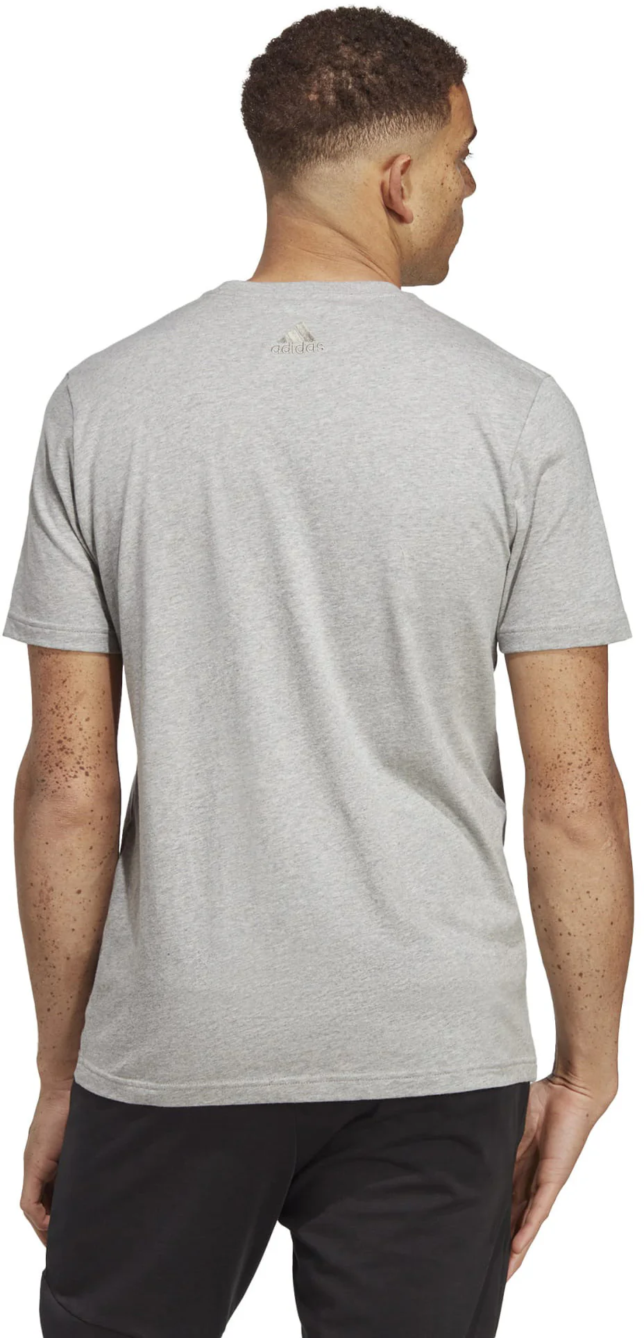 Men's Essentials Single Jersey Linear Embroidered Logo T-Shirt - Image 4