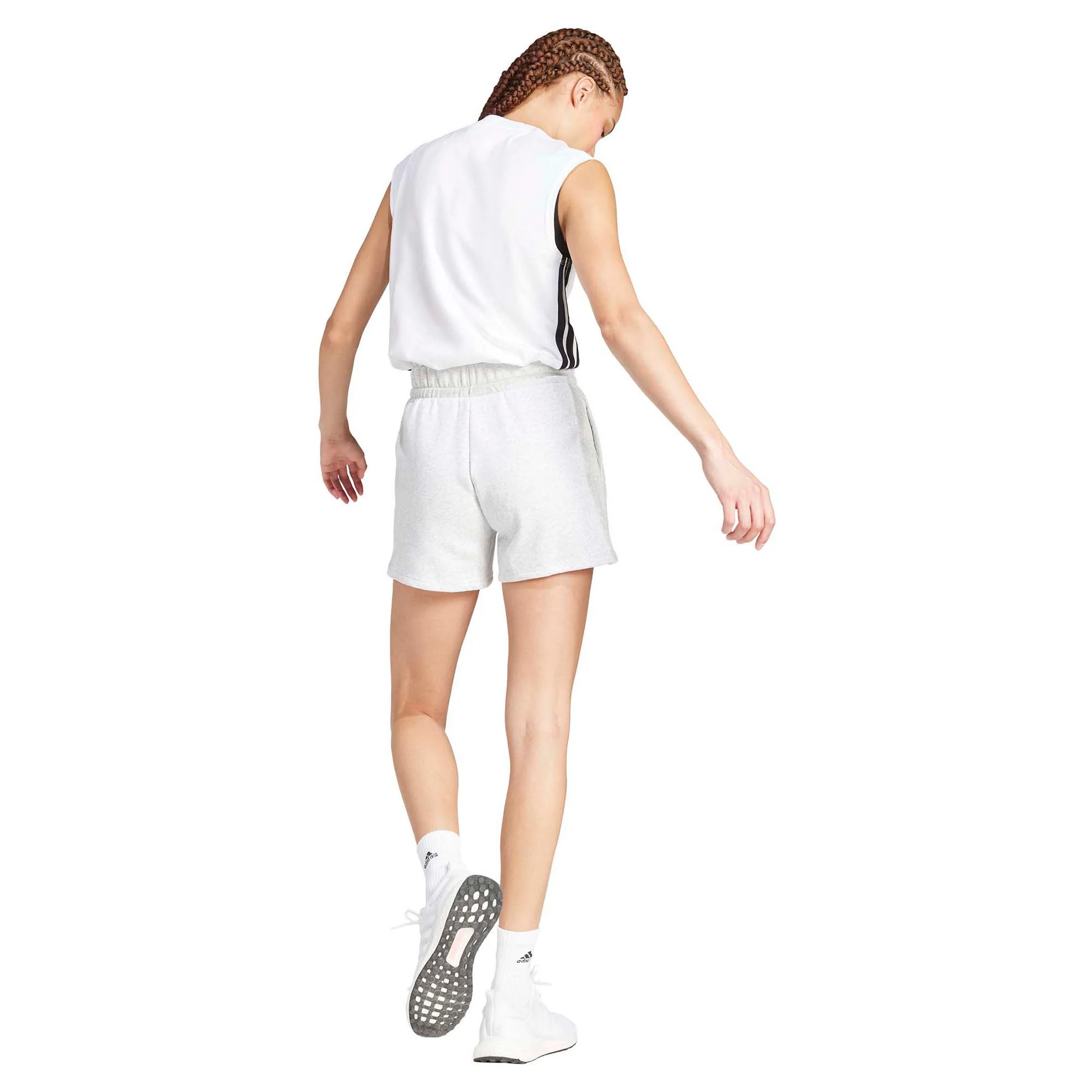 Women's Essentials Small Logo Feel Cozy Shorts - Image 2