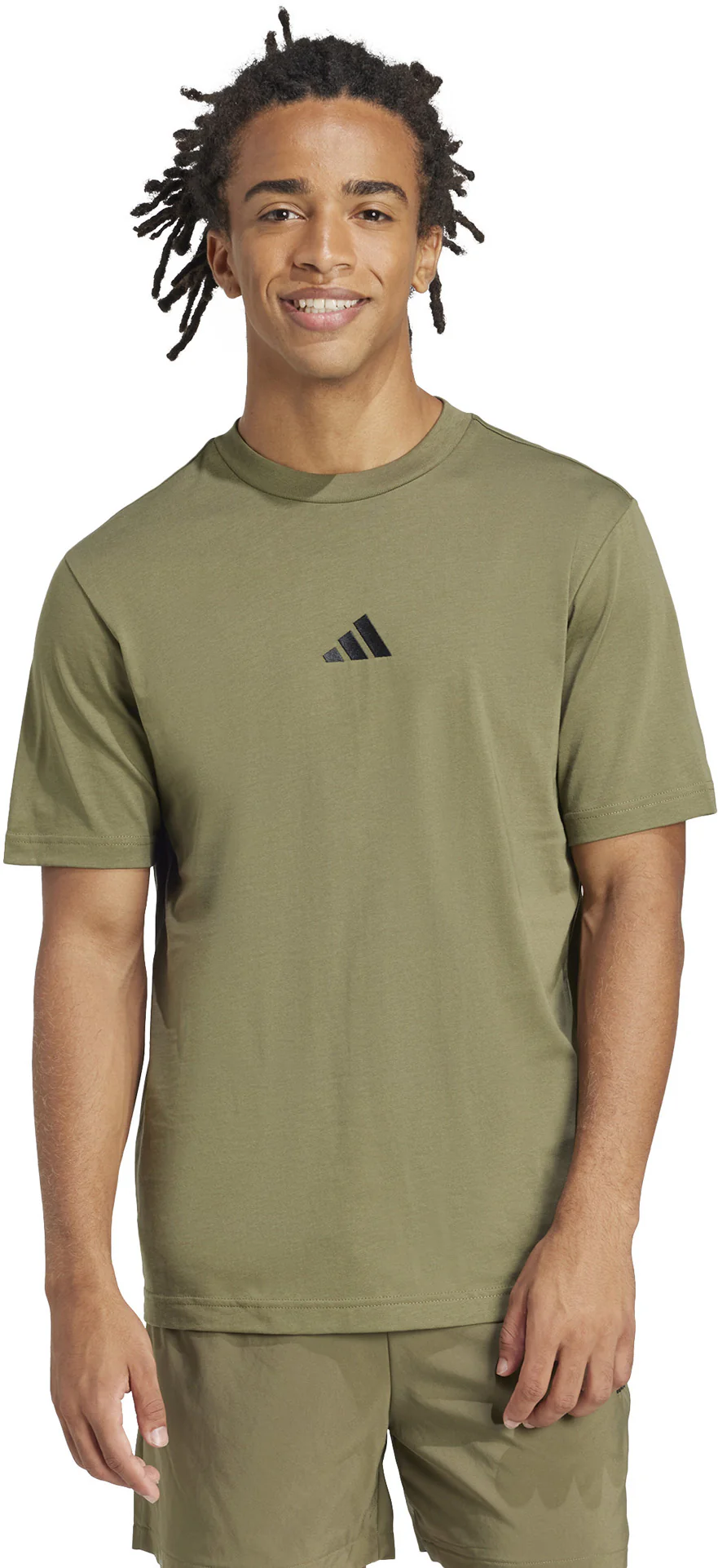 Men's Essentials Small Logo Single Jersey T-Shirt - Image 2