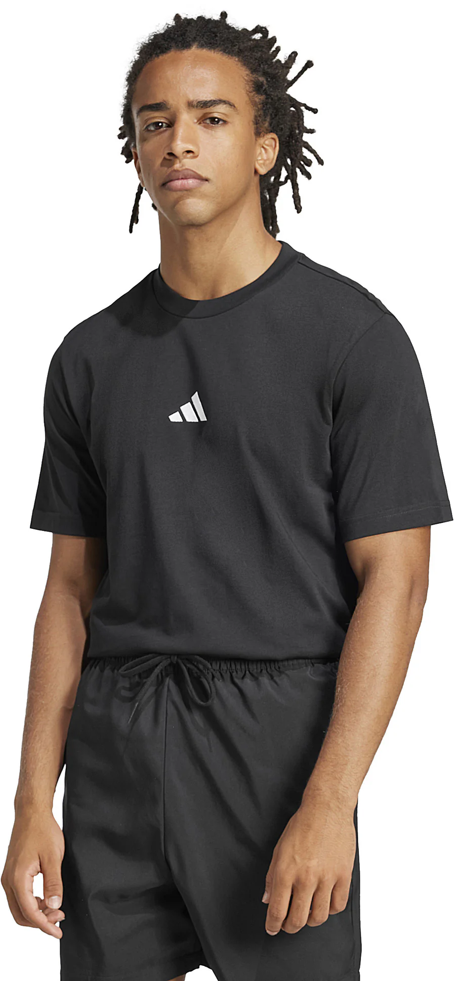 Men's Essentials Small Logo Single Jersey T-Shirt - Image 2