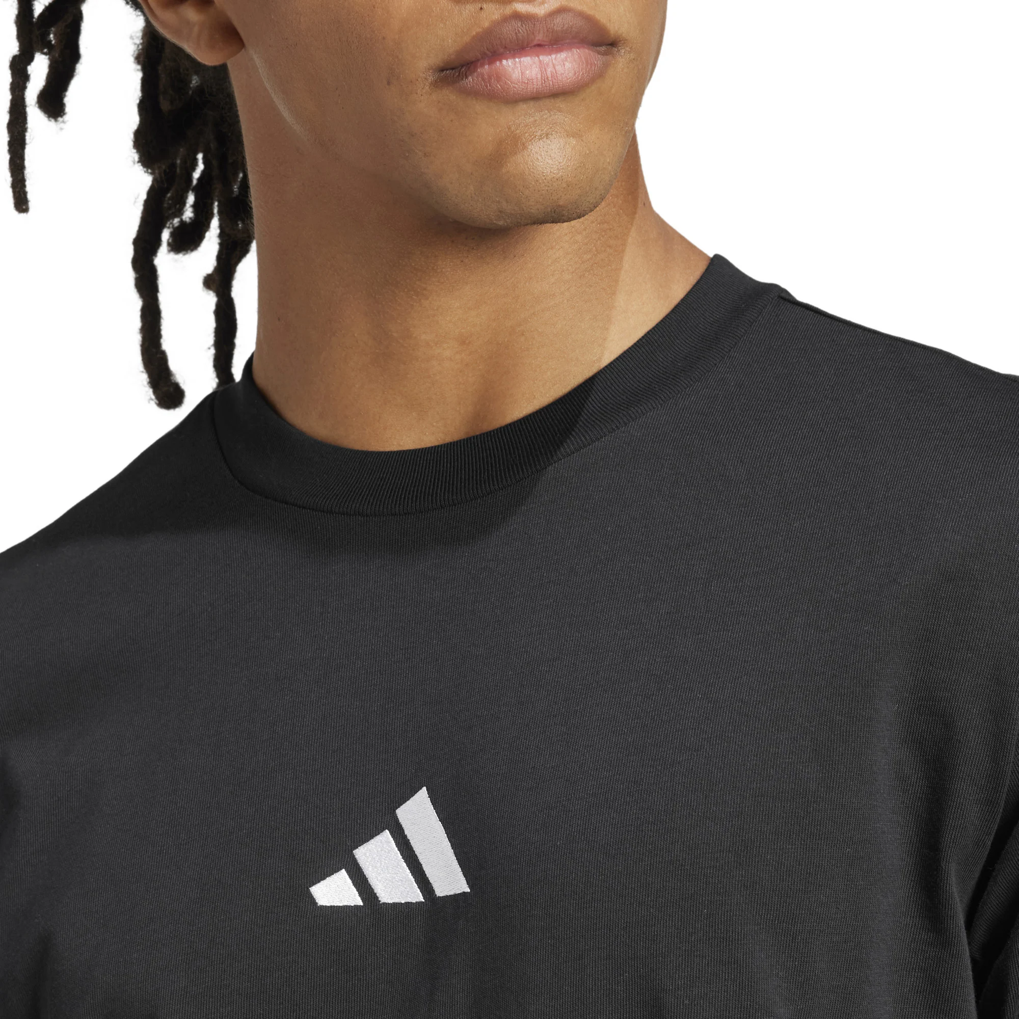 Men's Essentials Small Logo Single Jersey T-Shirt - Image 3