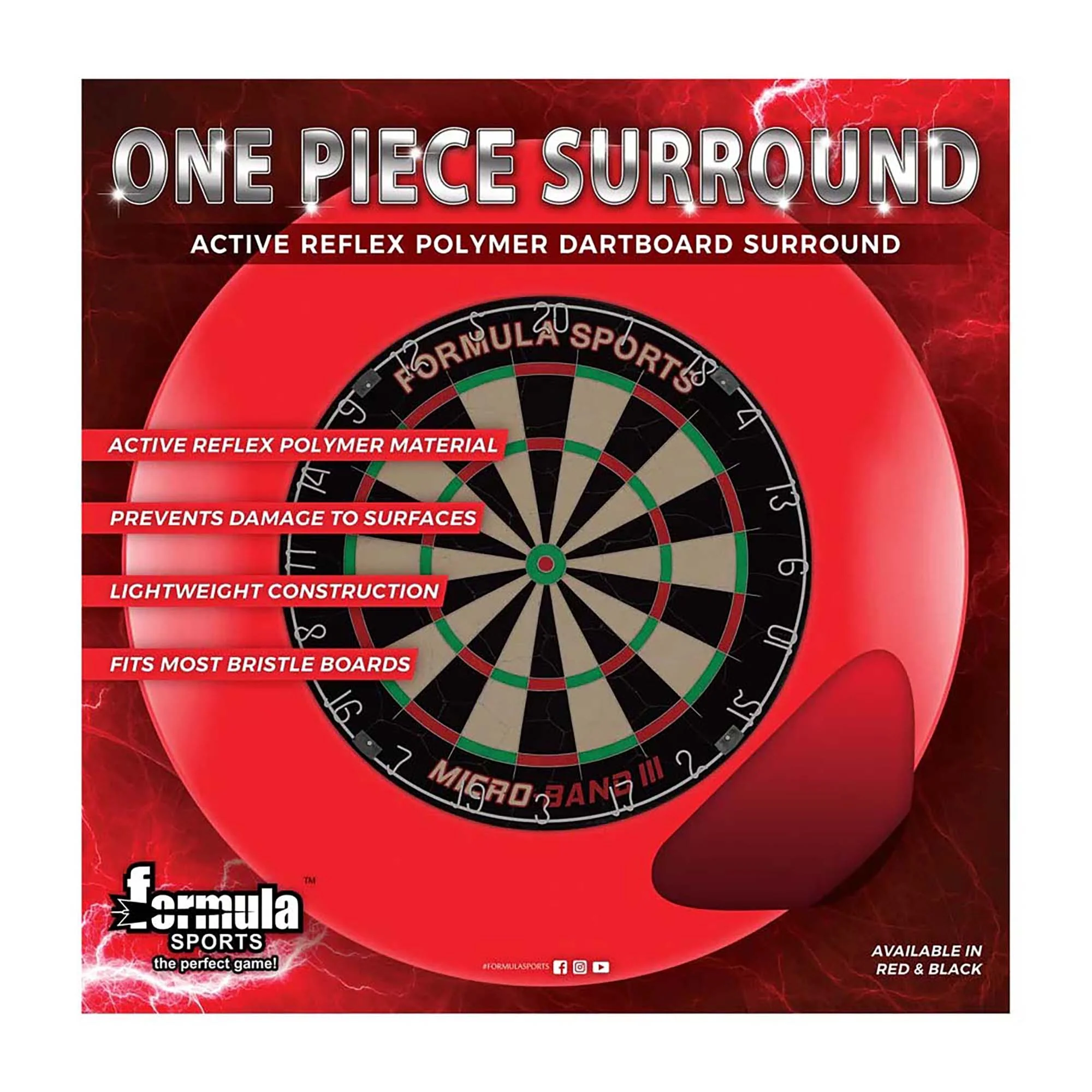 One Piece Dartboard Surround - Image 3