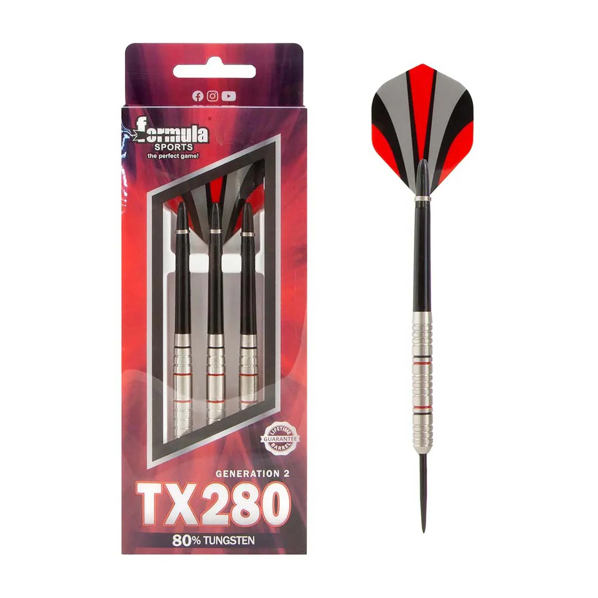 Tx280 Gen II 80% Tungsten Darts