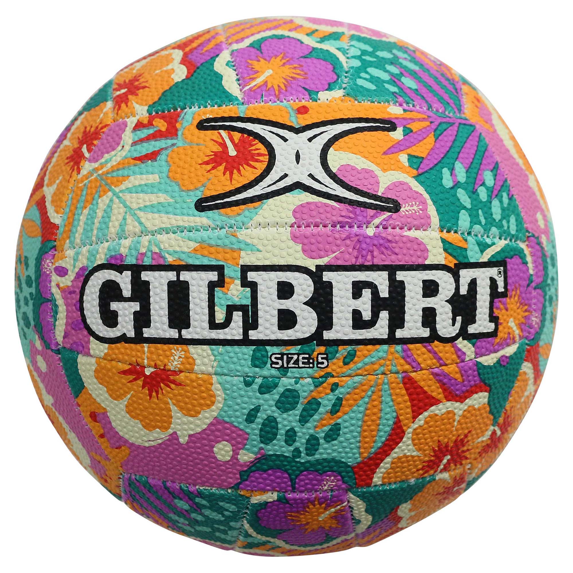 Glam Hibiscus Netball (Size 5)