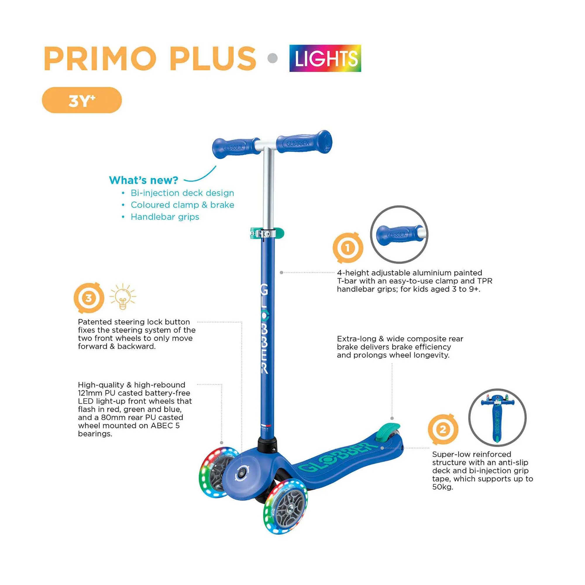 Primo Plus Scooter (With Lights) - Image 7