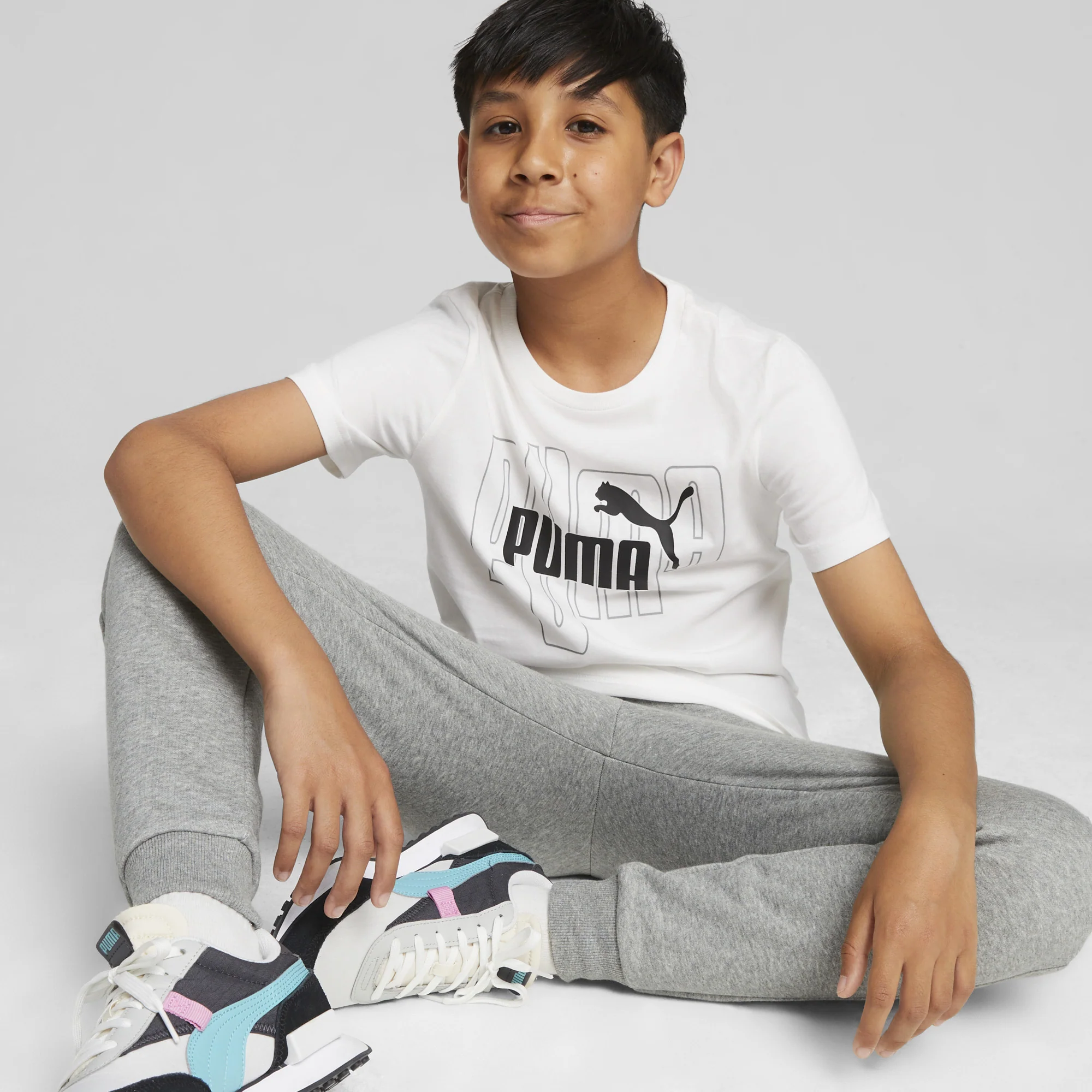 Boy's Graphics No.1 Logo Tee - Image 2