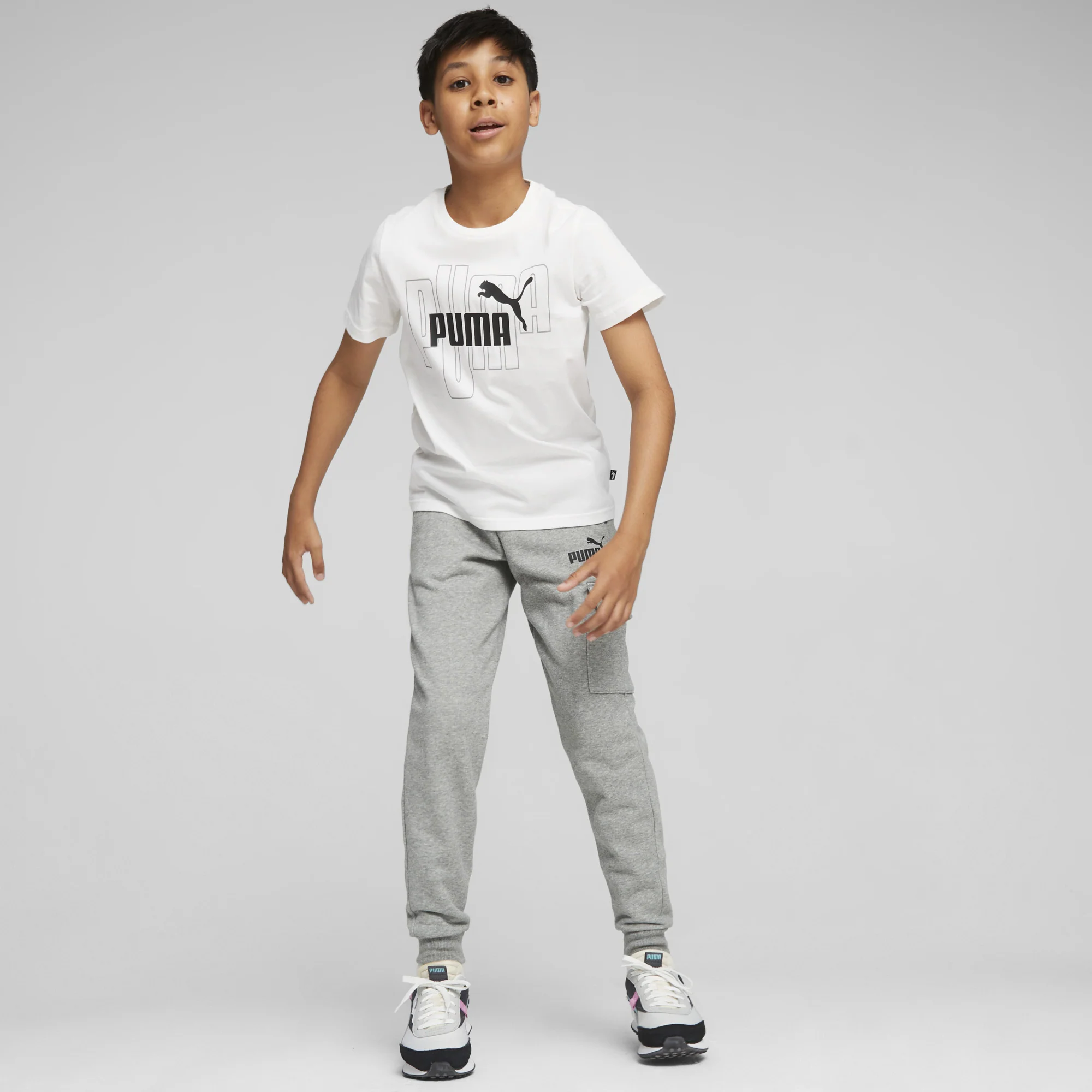 Boy's Graphics No.1 Logo Tee - Image 5