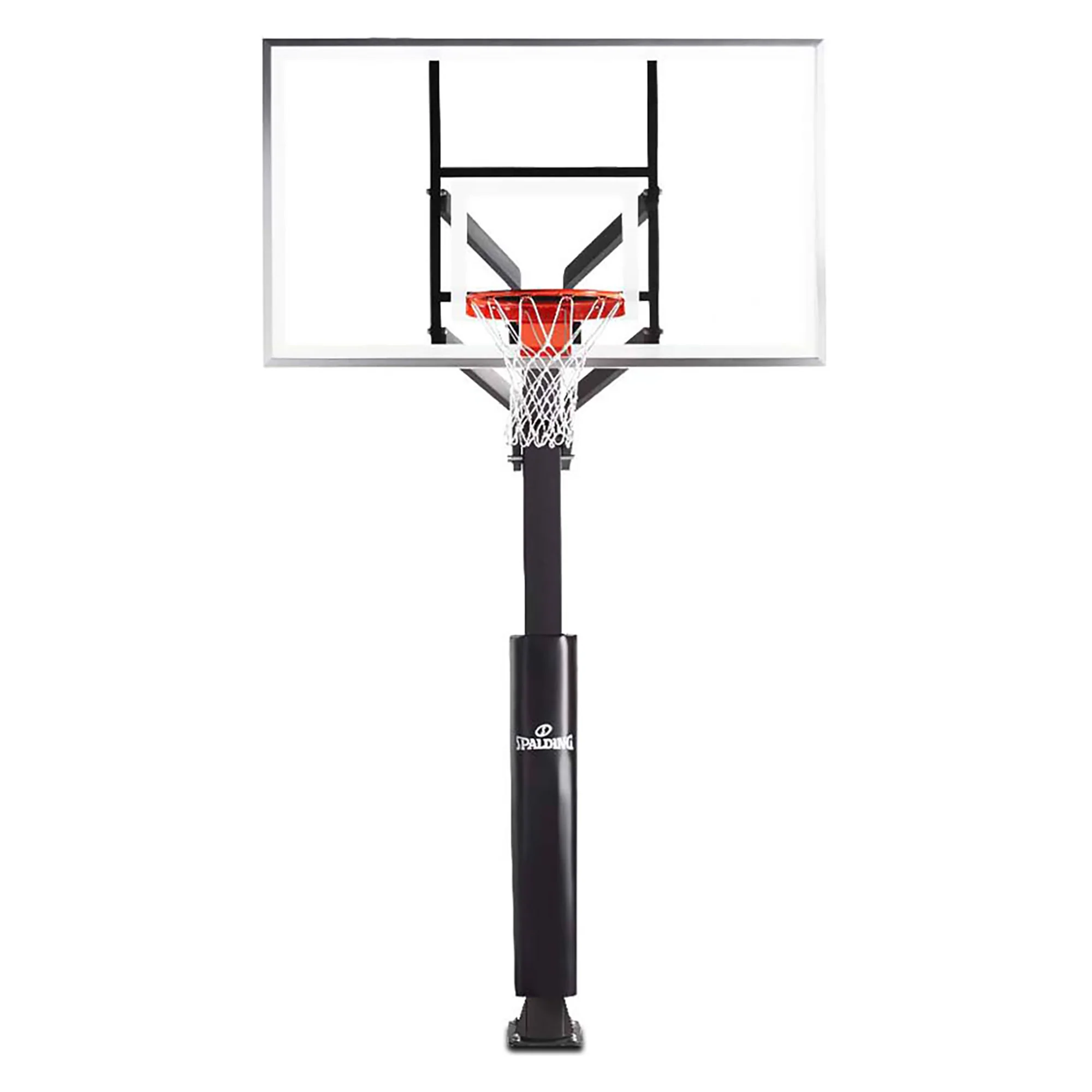 In-Ground 60 Inch Glass Basketball System