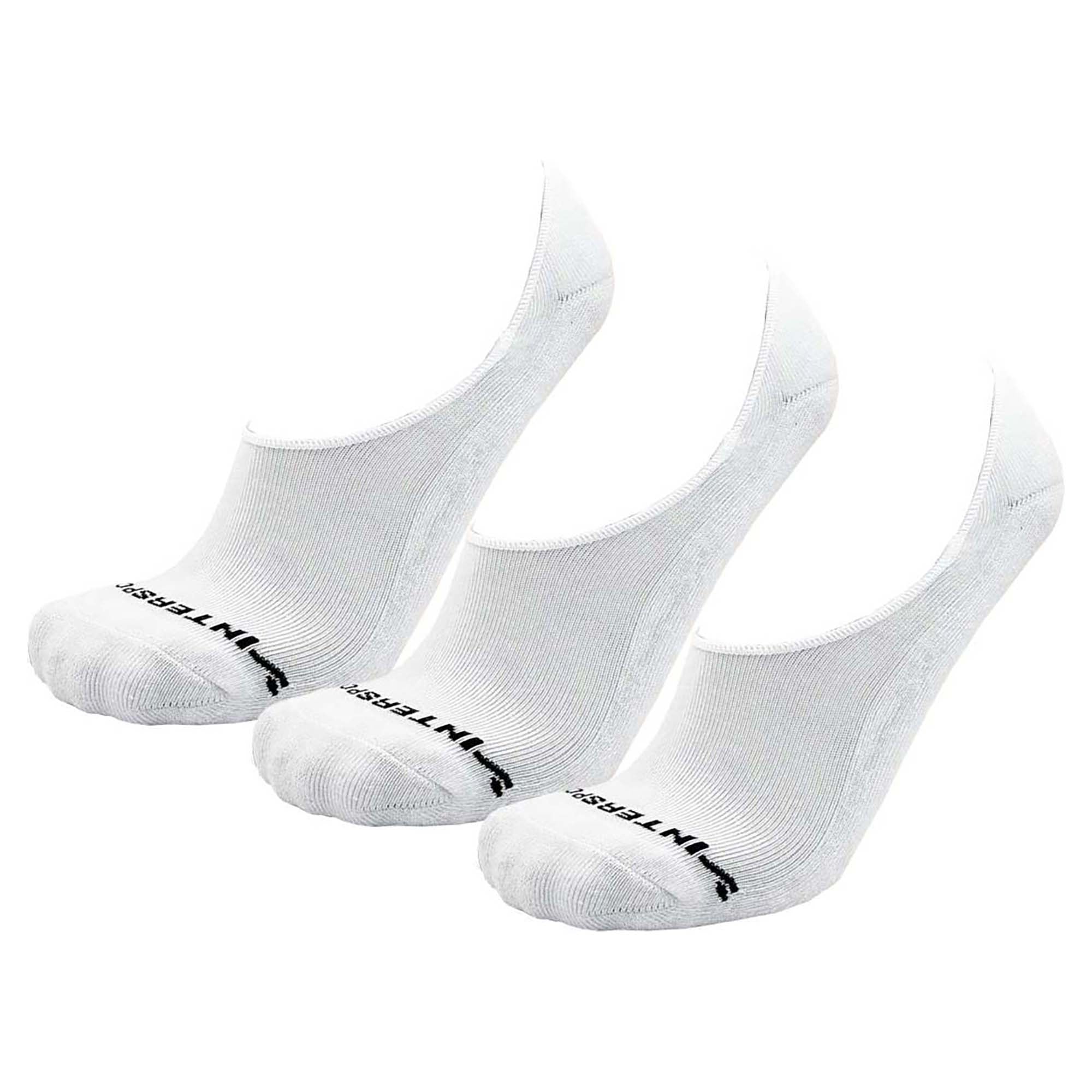 Adult's Footies 3 Pack Socks (Large)