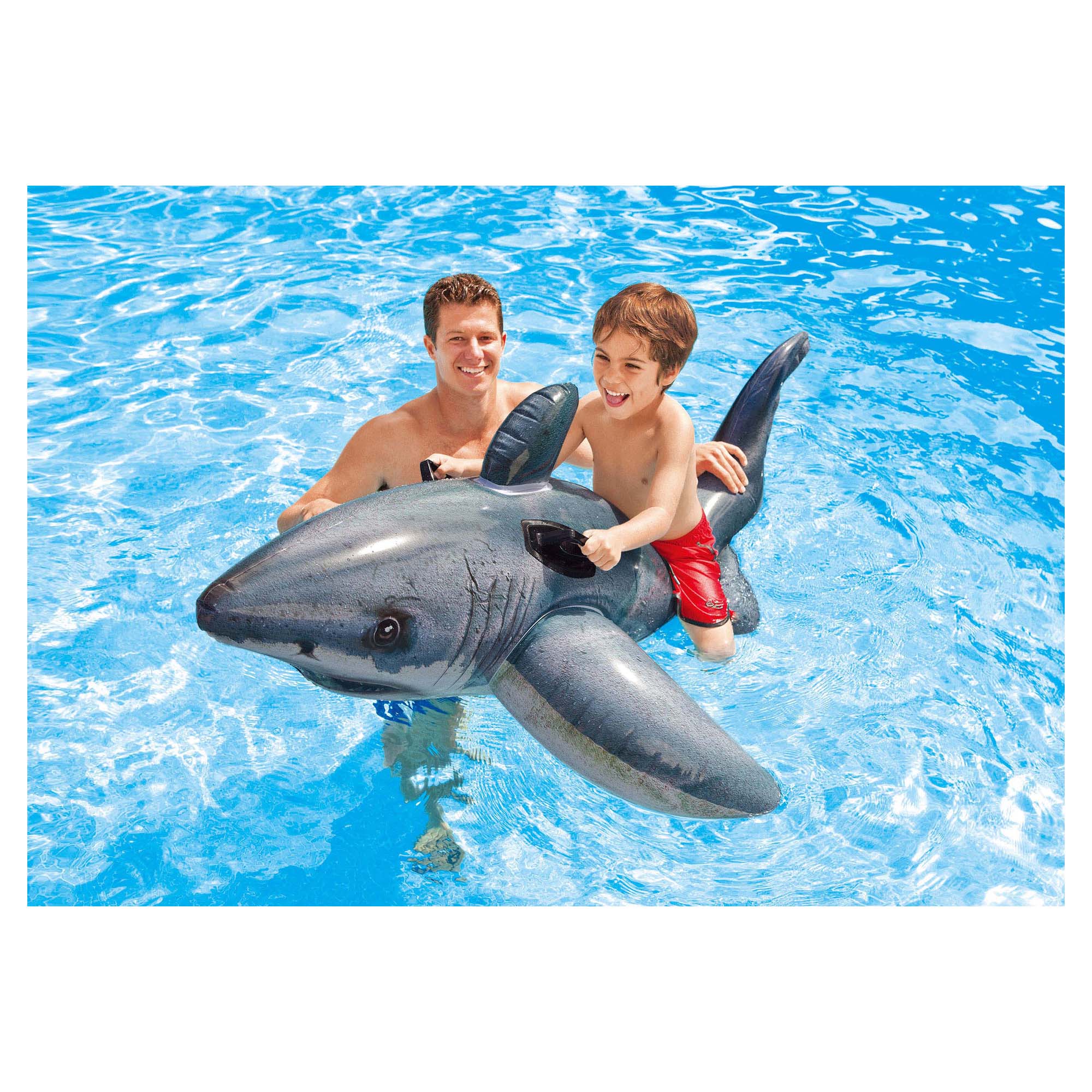 Great White Shark Ride-On Inflatable - Image 4