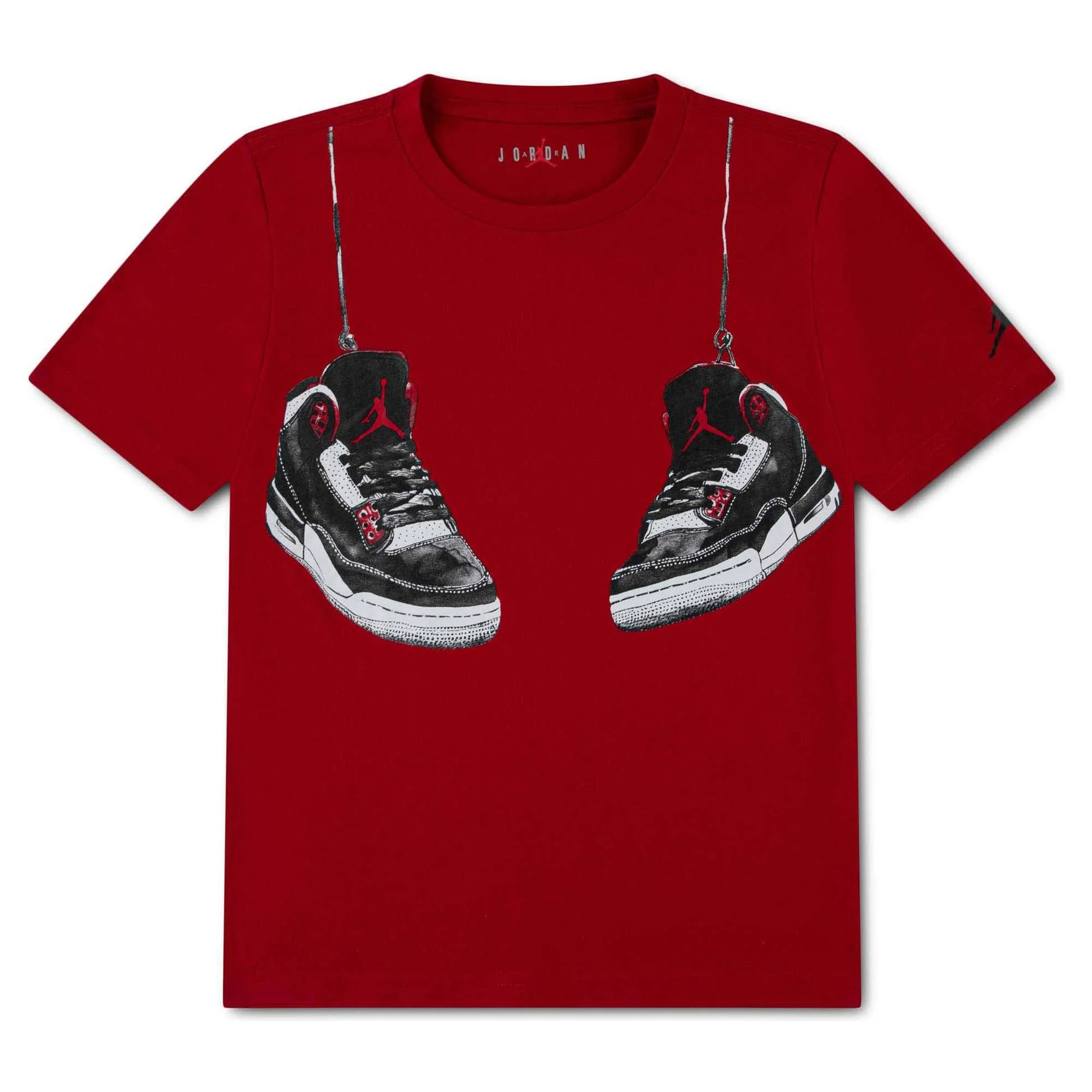 Boy's Jordan AJ3 Shoe Strings Graphic Tee