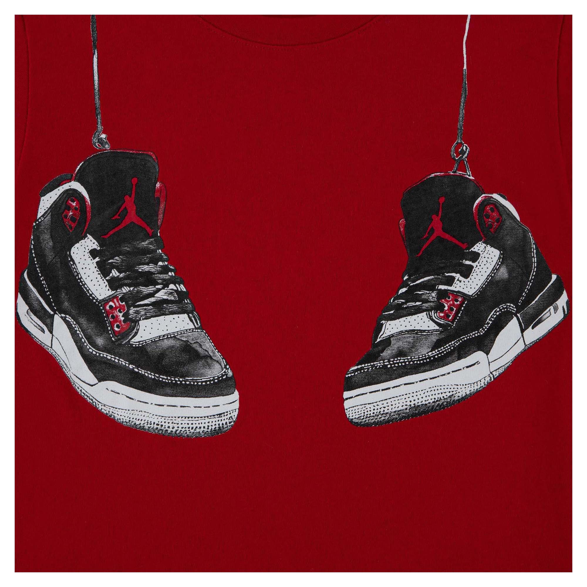 Boy's Jordan AJ3 Shoe Strings Graphic Tee - Image 3