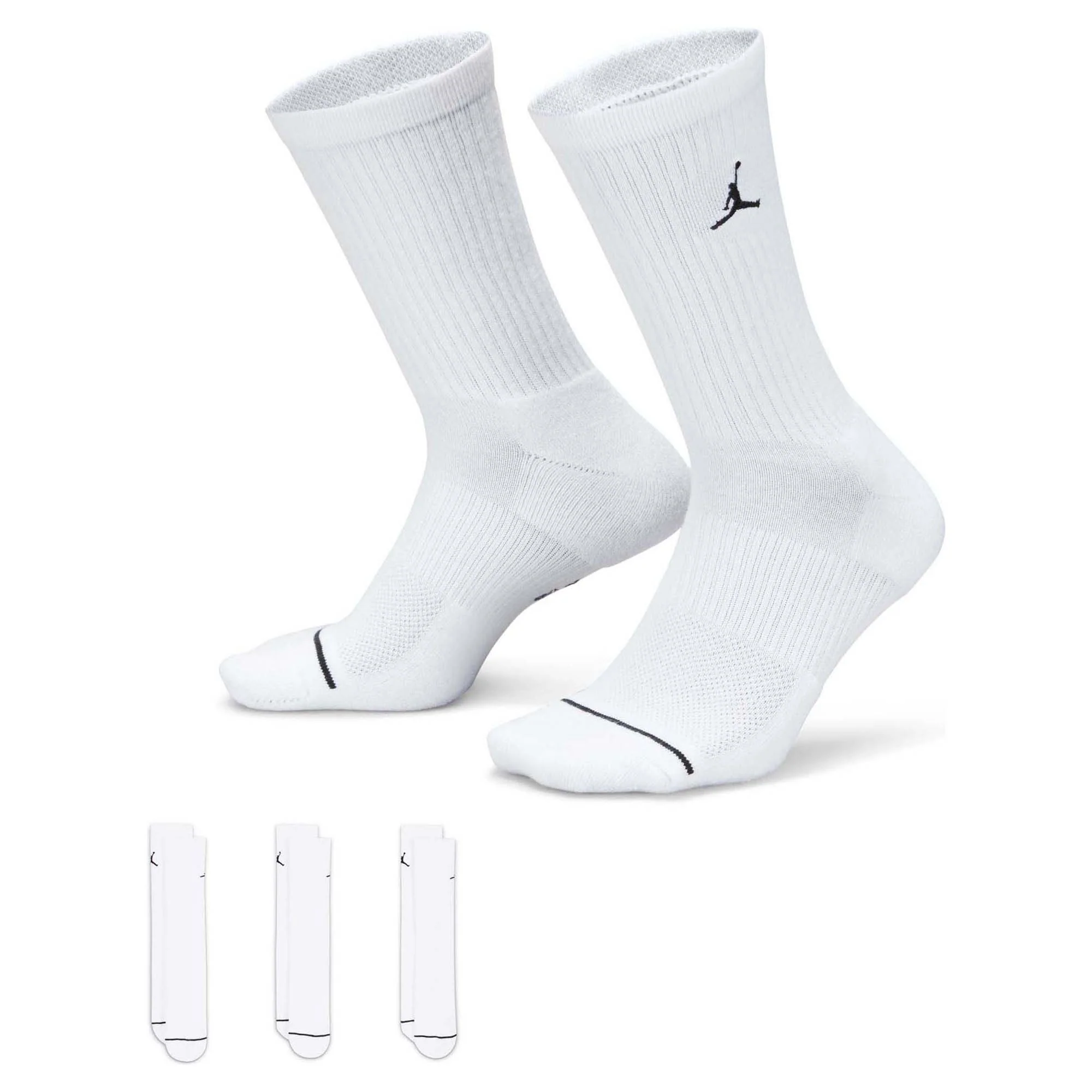 Unisex Everyday Crew Socks (3 Pack)