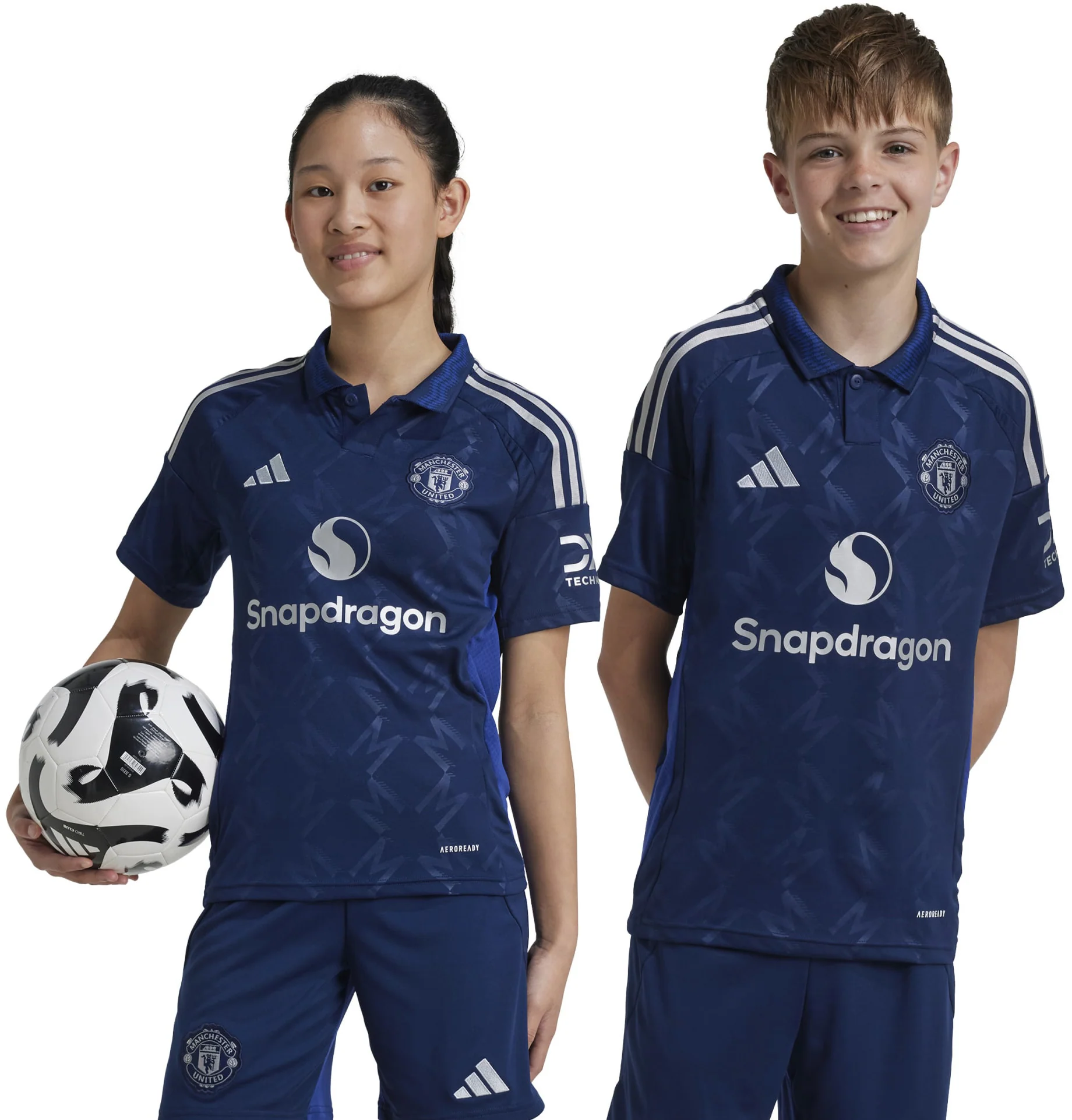 Junior's Manchester United 2024/25 Away Soccer Jersey - Image 3