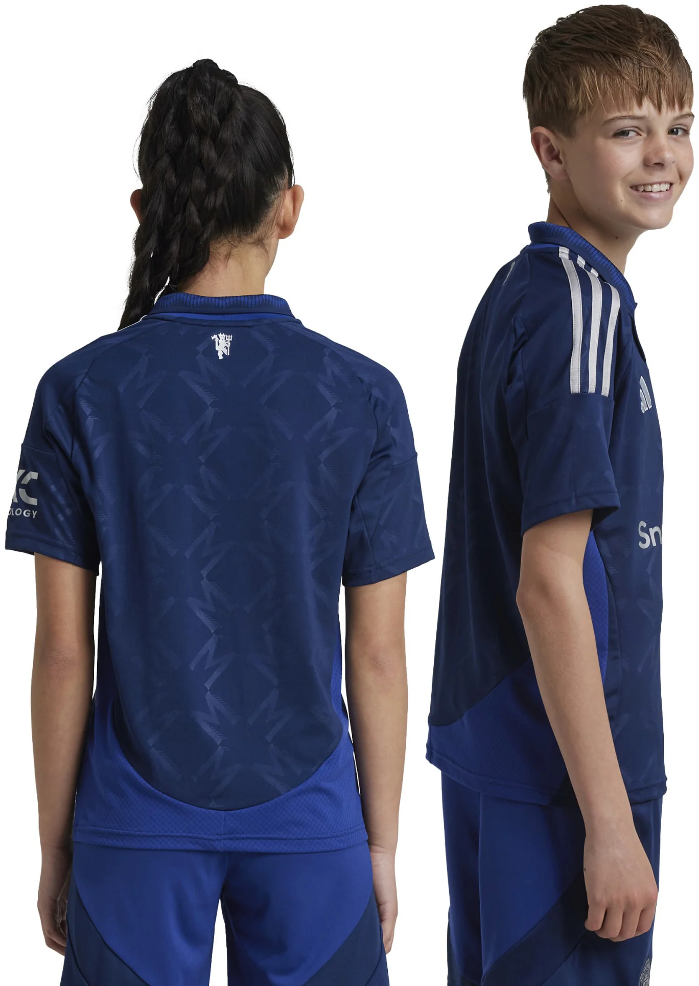 Junior's Manchester United 2024/25 Away Soccer Jersey - Image 4