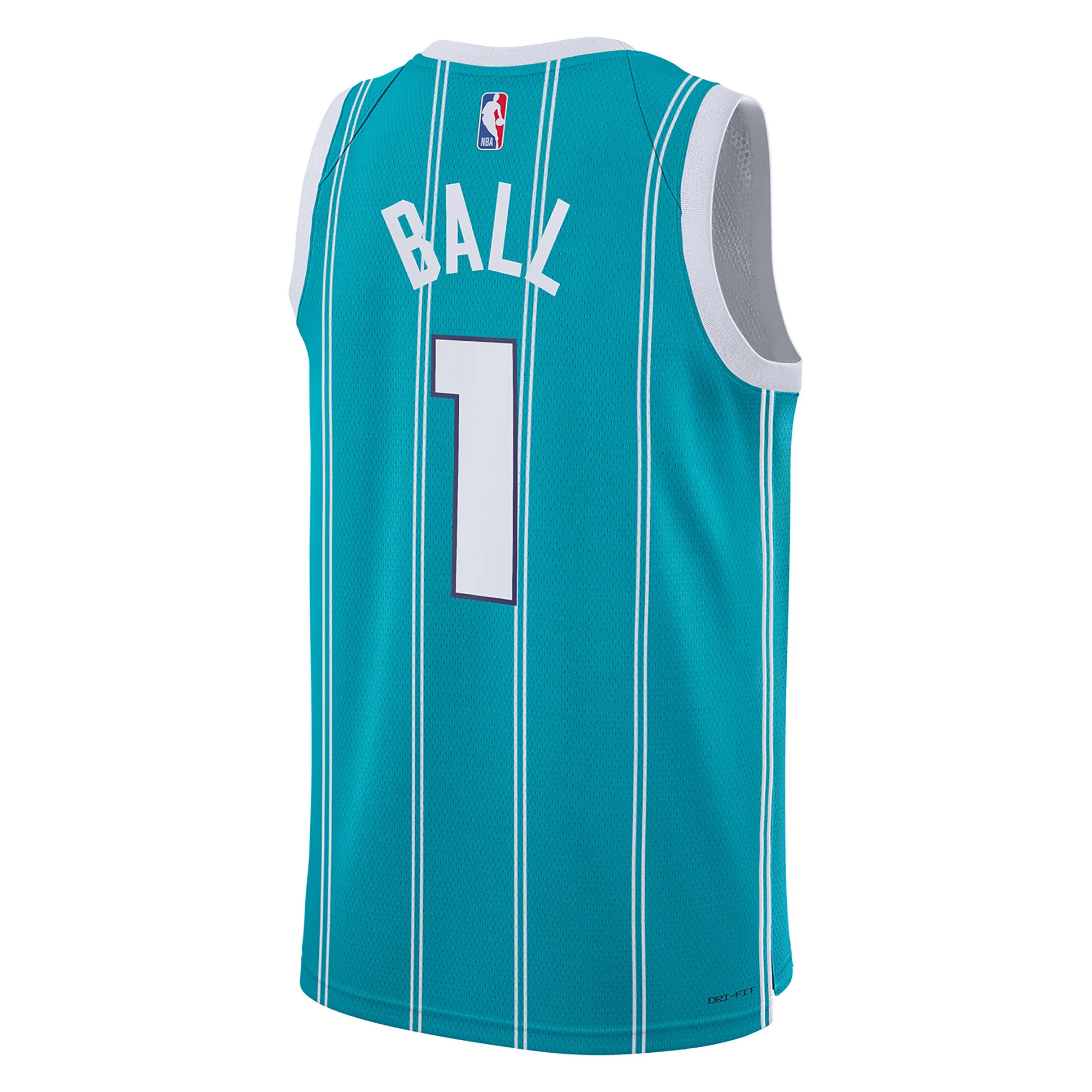 Junior's NBA Charlotte Hornets LaMelo Ball 2025/26 Icon Swingman Jersey - Image 2