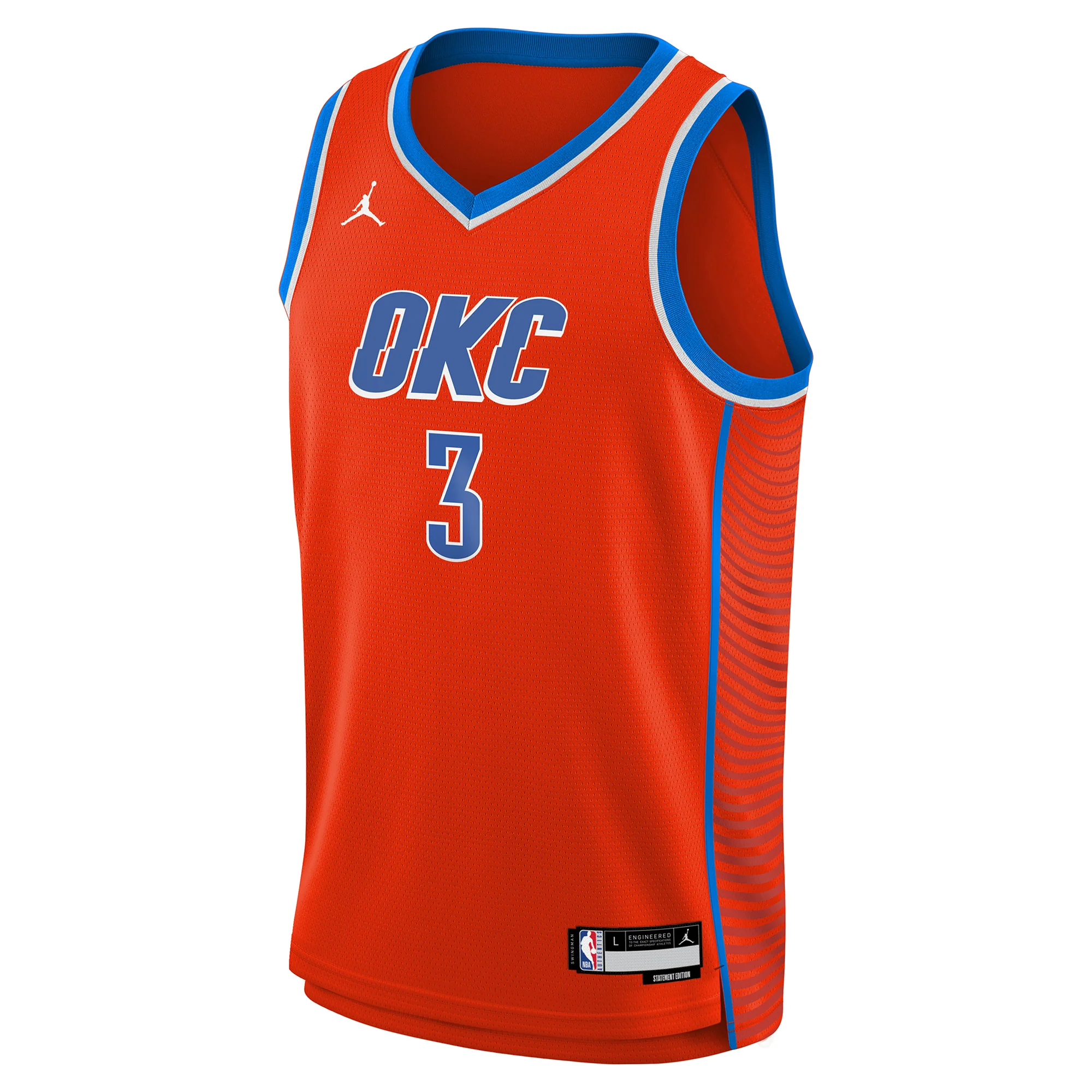 Junior's NBA Oklahoma City Thunder Josh Giddey 2024/25 Statement Swingman Jersey